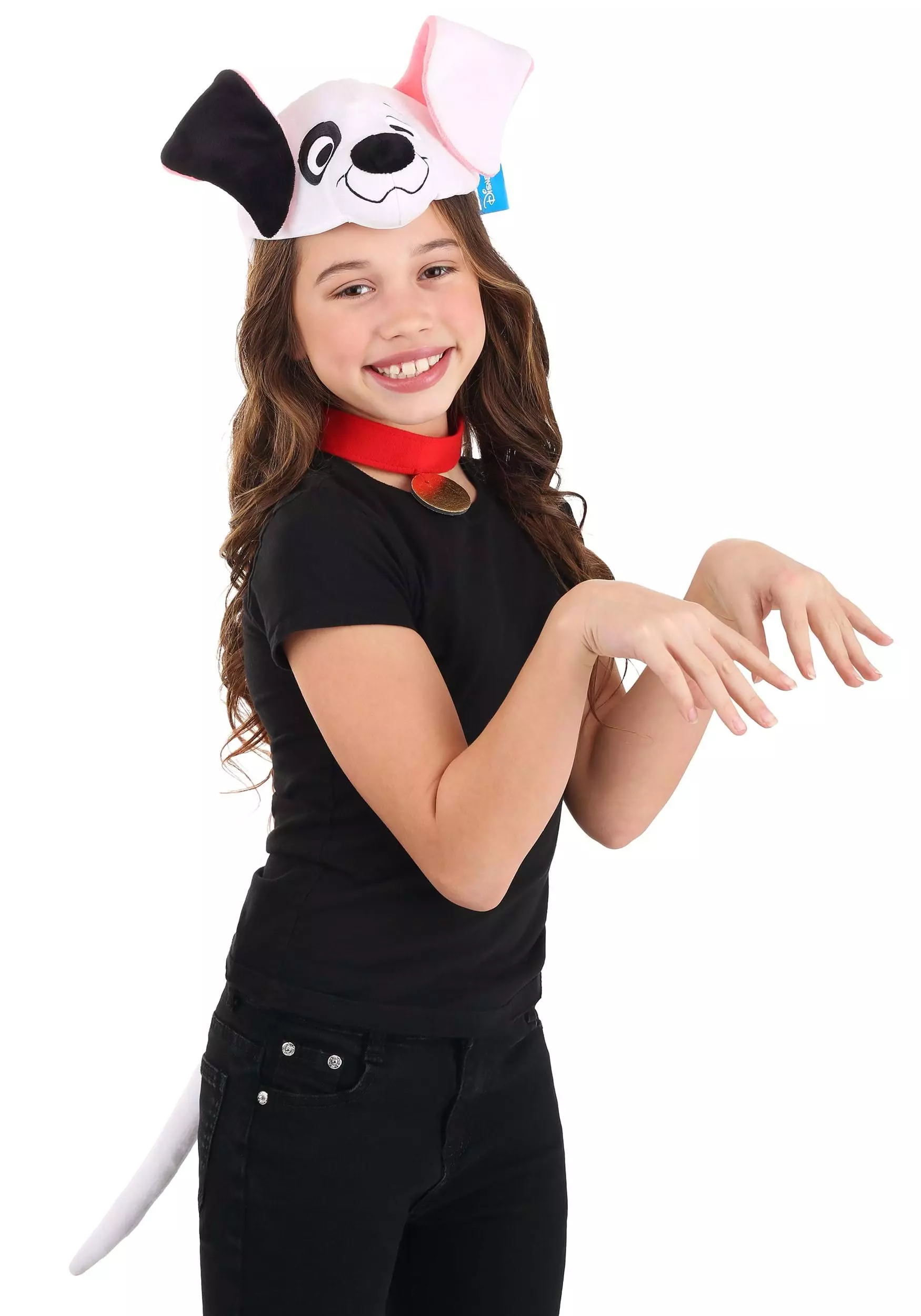 Elope Disney 101 Dalmatians Patch Headband, Collar, And Tail Kit - Image 8