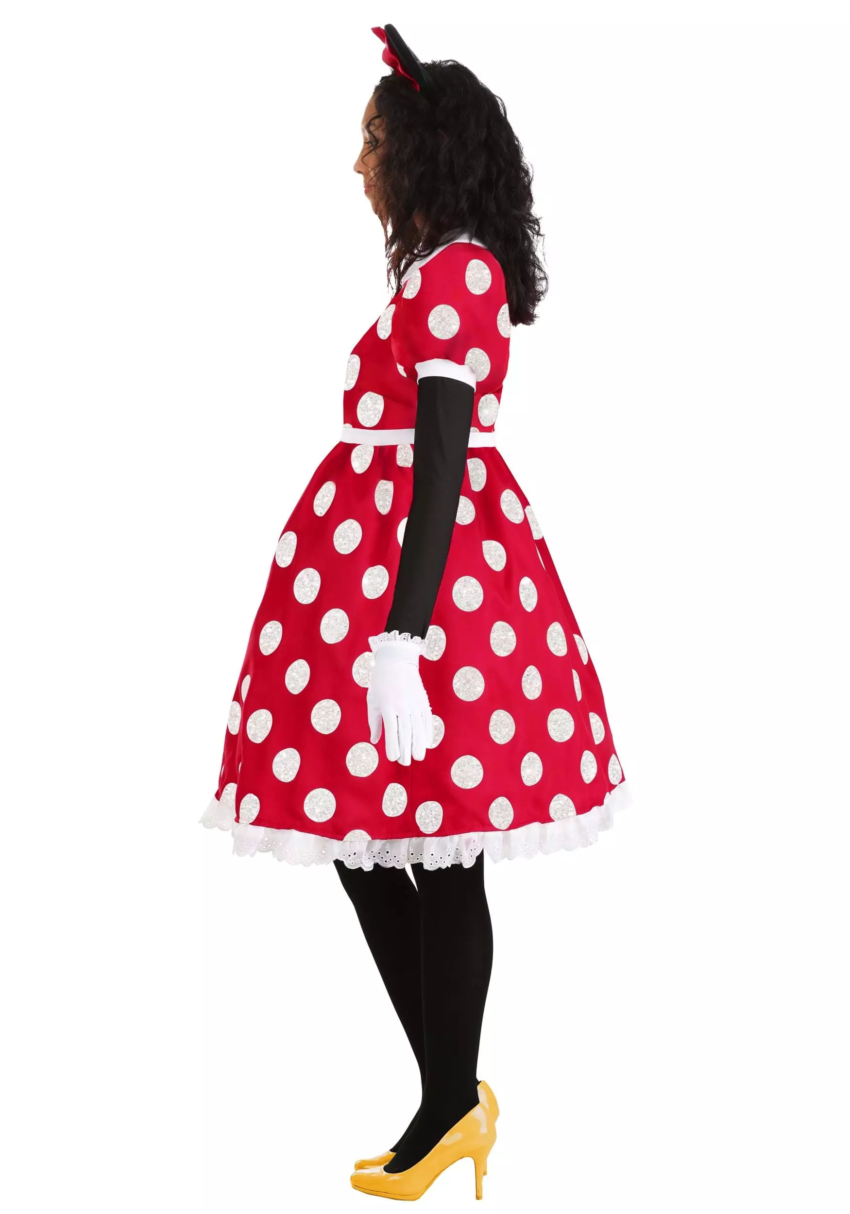 Fun Costumes Disney Deluxe Minnie Mouse Adult Costume - Image 5