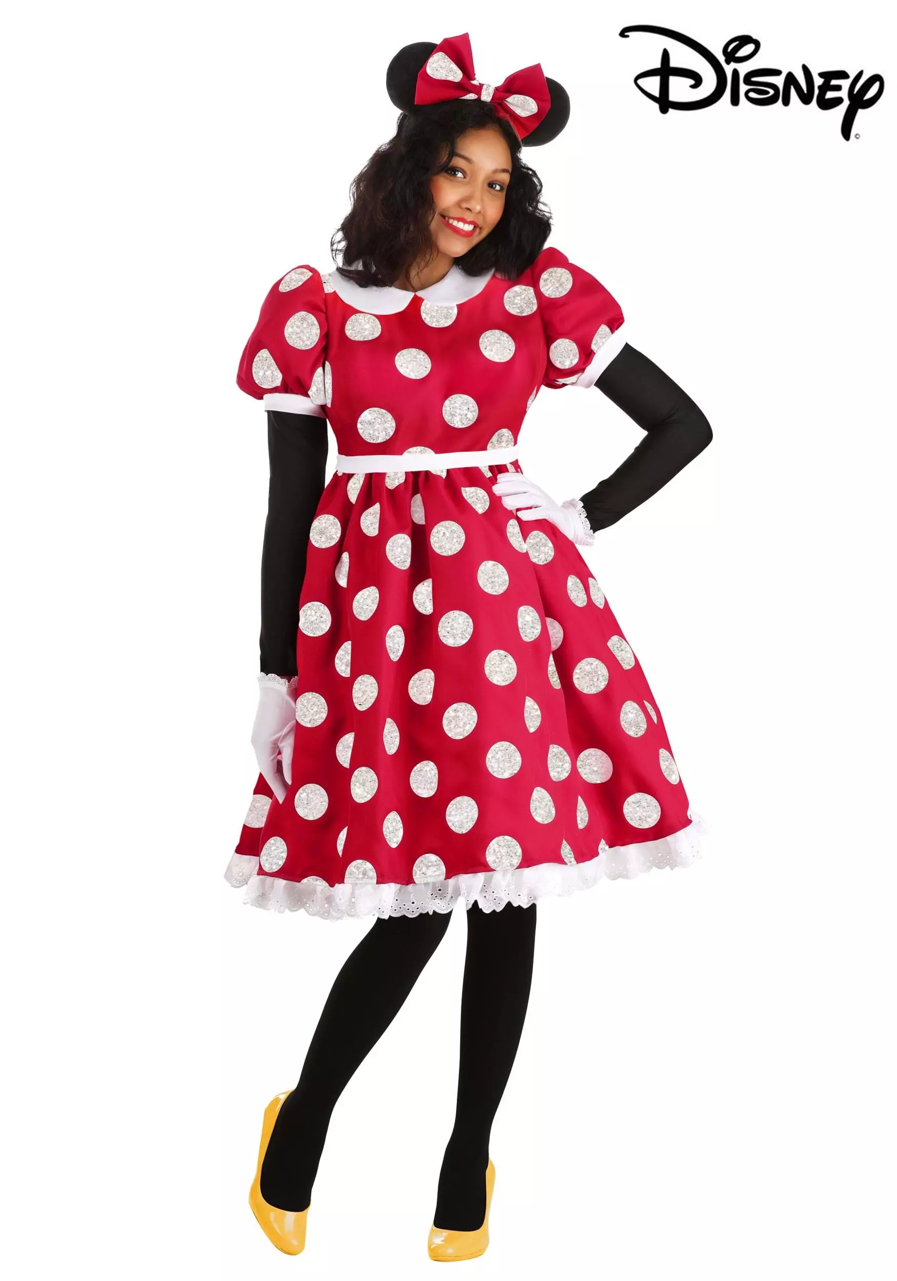 Fun Costumes Disney Deluxe Minnie Mouse Adult Costume - Image 6