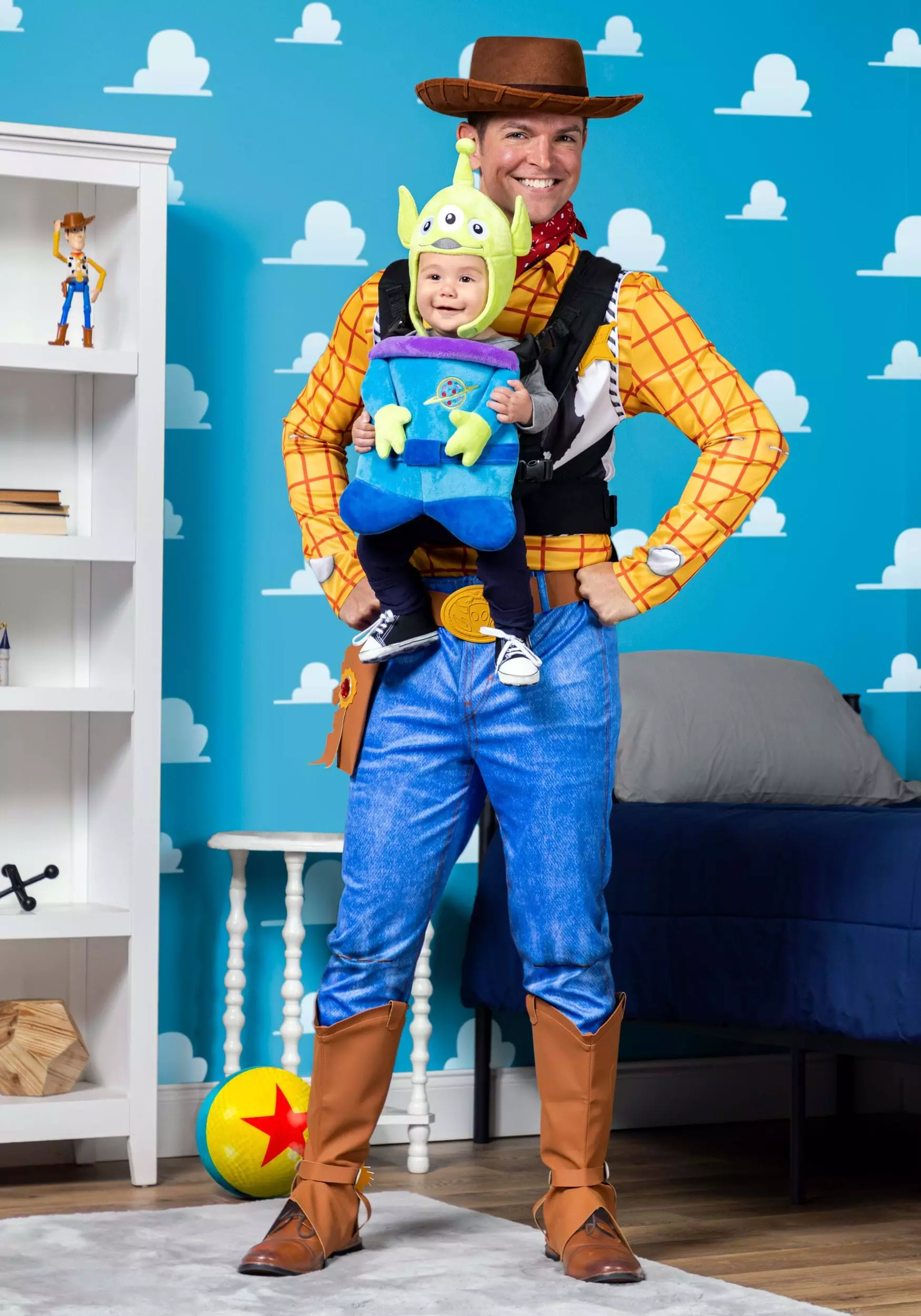 Fun Costumes Men's Disney Deluxe Woody Toy Story Costume - Image 2