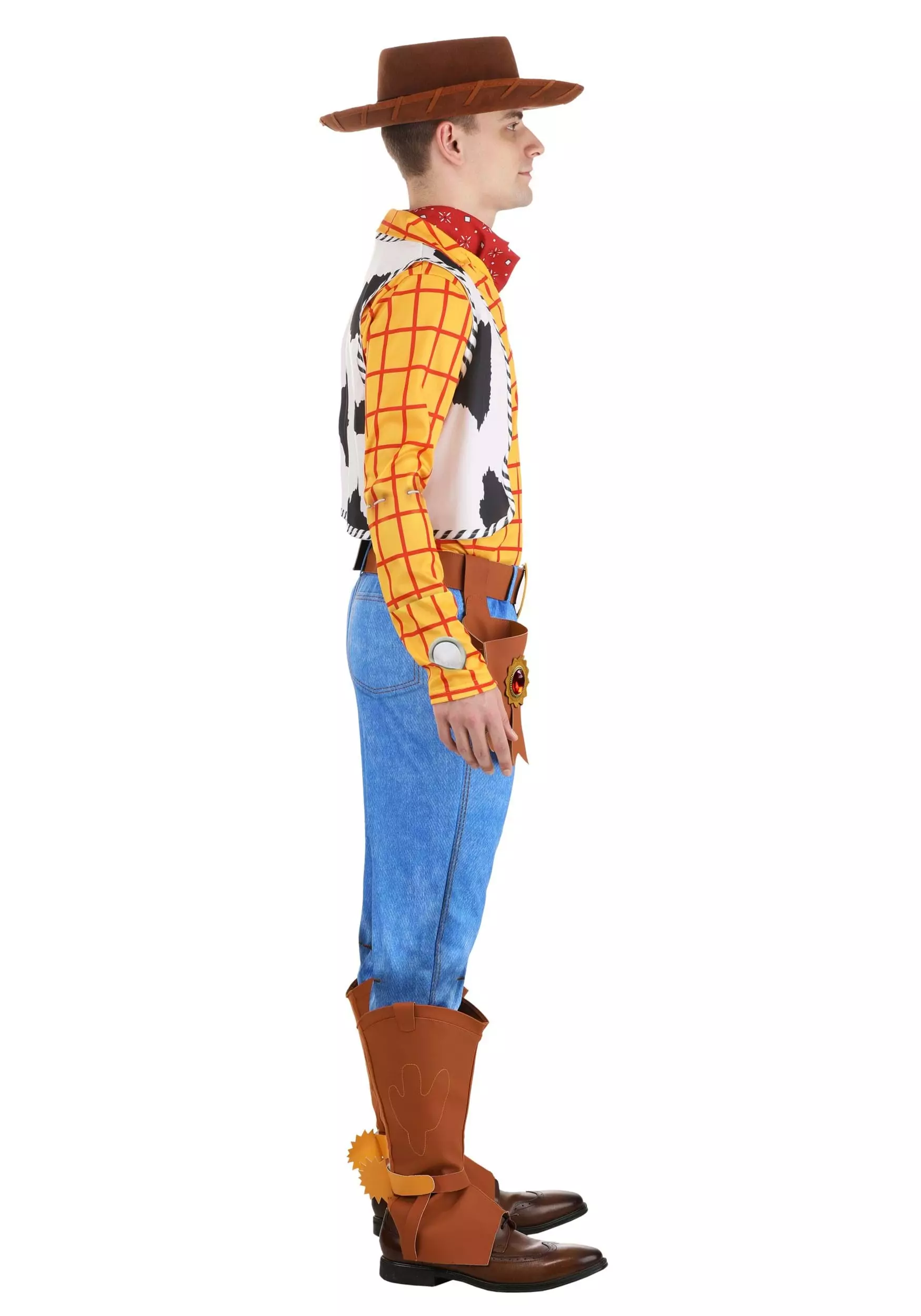 Fun Costumes Men's Disney Deluxe Woody Toy Story Costume - Image 14