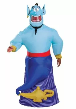 Disguise Limited Aladdin (Animated) Genie Inflatable Costume For Adults