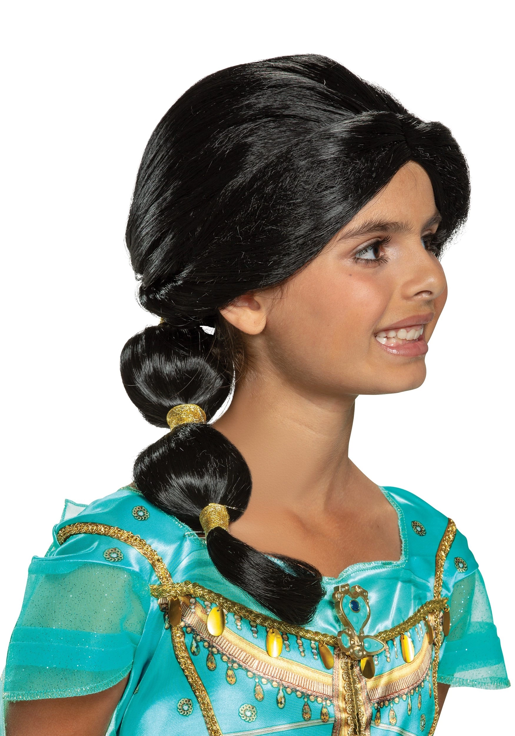 Disguise Aladdin Live Action Kid Jasmine Wig