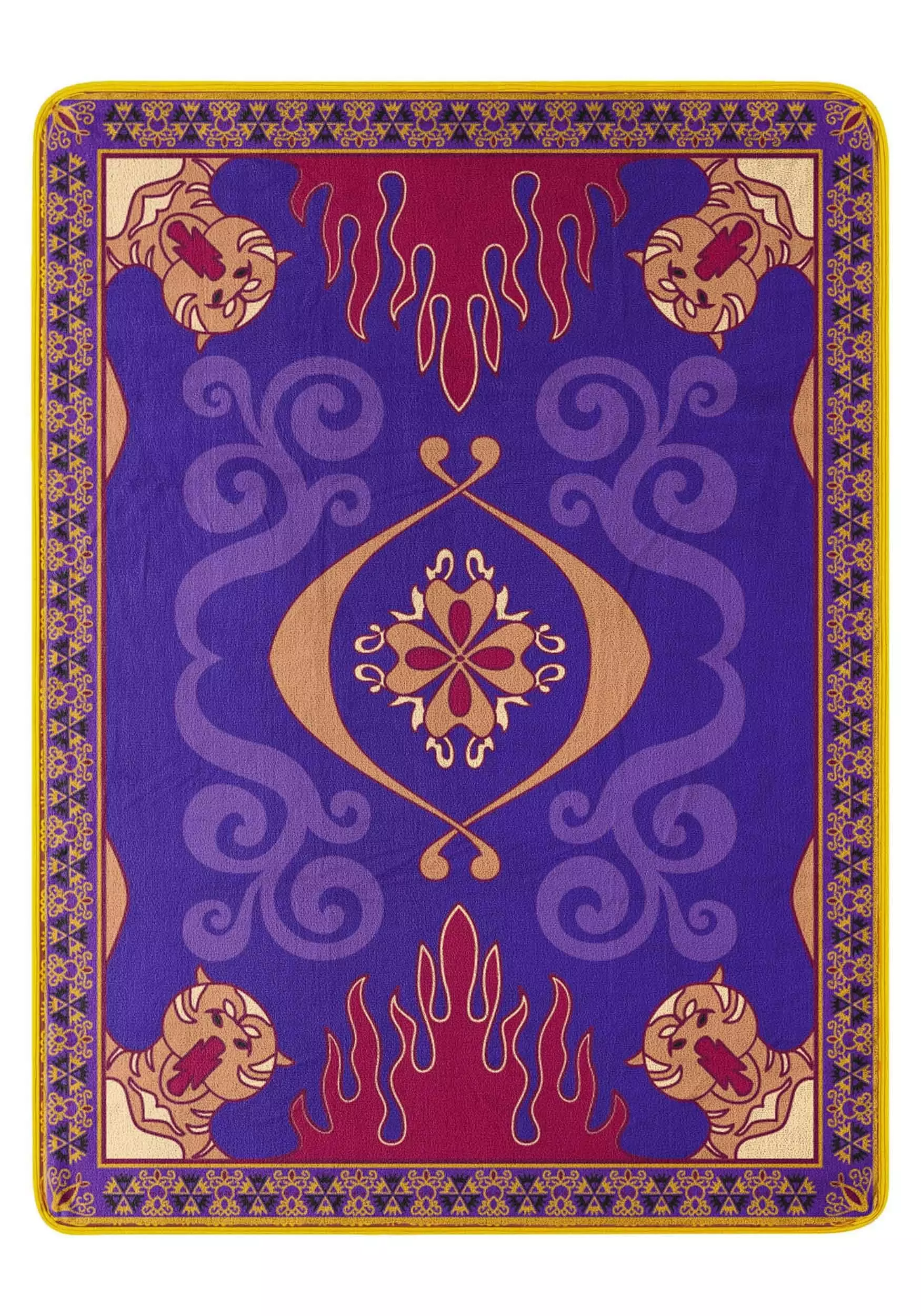 Northwest Company Aladdin Magic Carpet Micro Raschel Throw Blanket - Image 2