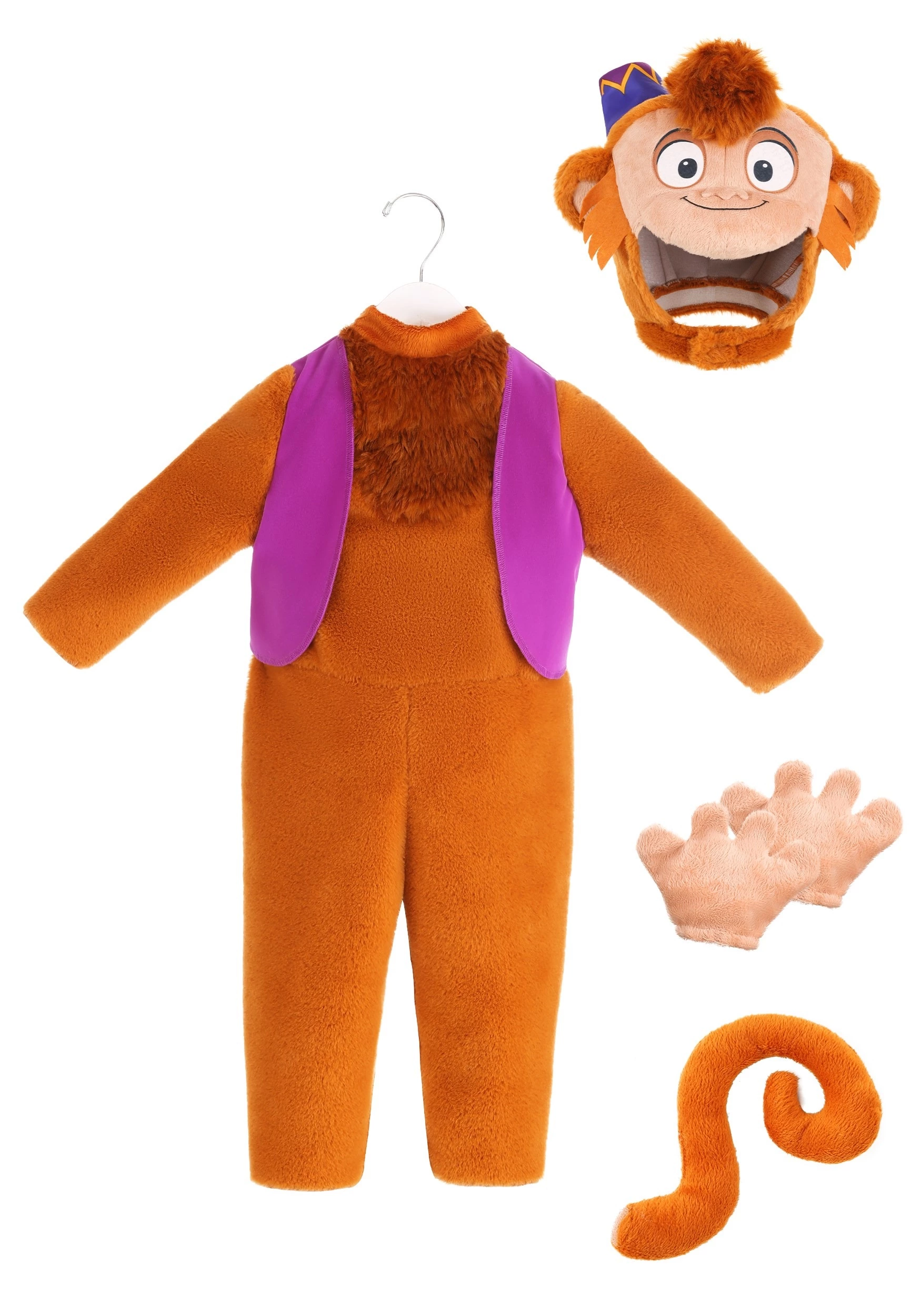 Disguise Limited Disney Aladdin Toddler Abu Deluxe Costume - Image 9
