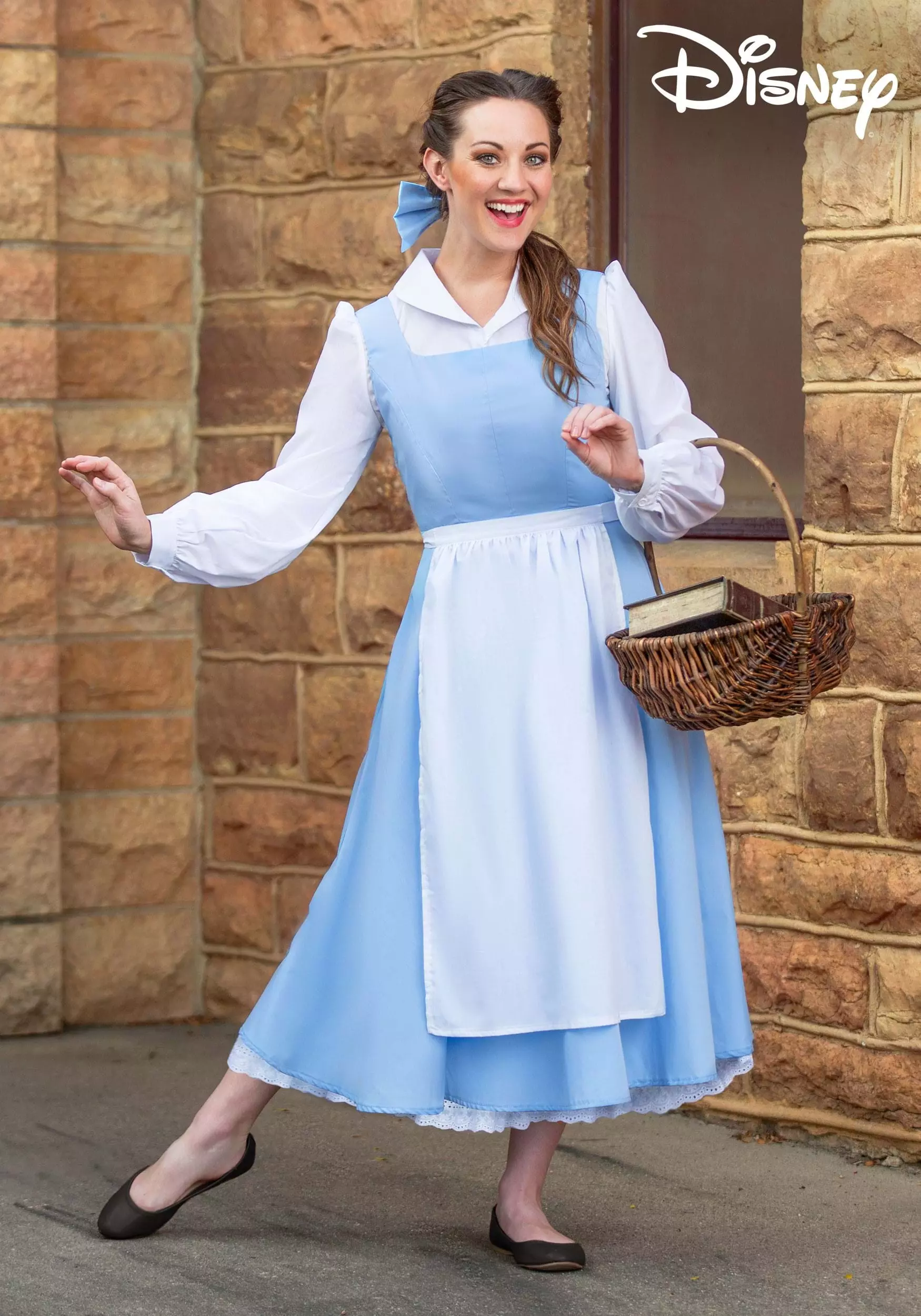 Fun Costumes Belle Blue Dress Costume For Women From Disney's Beauty And The Beast