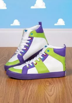 Ground Up Disney Buzz Lightyear High Top Shoes For Men
