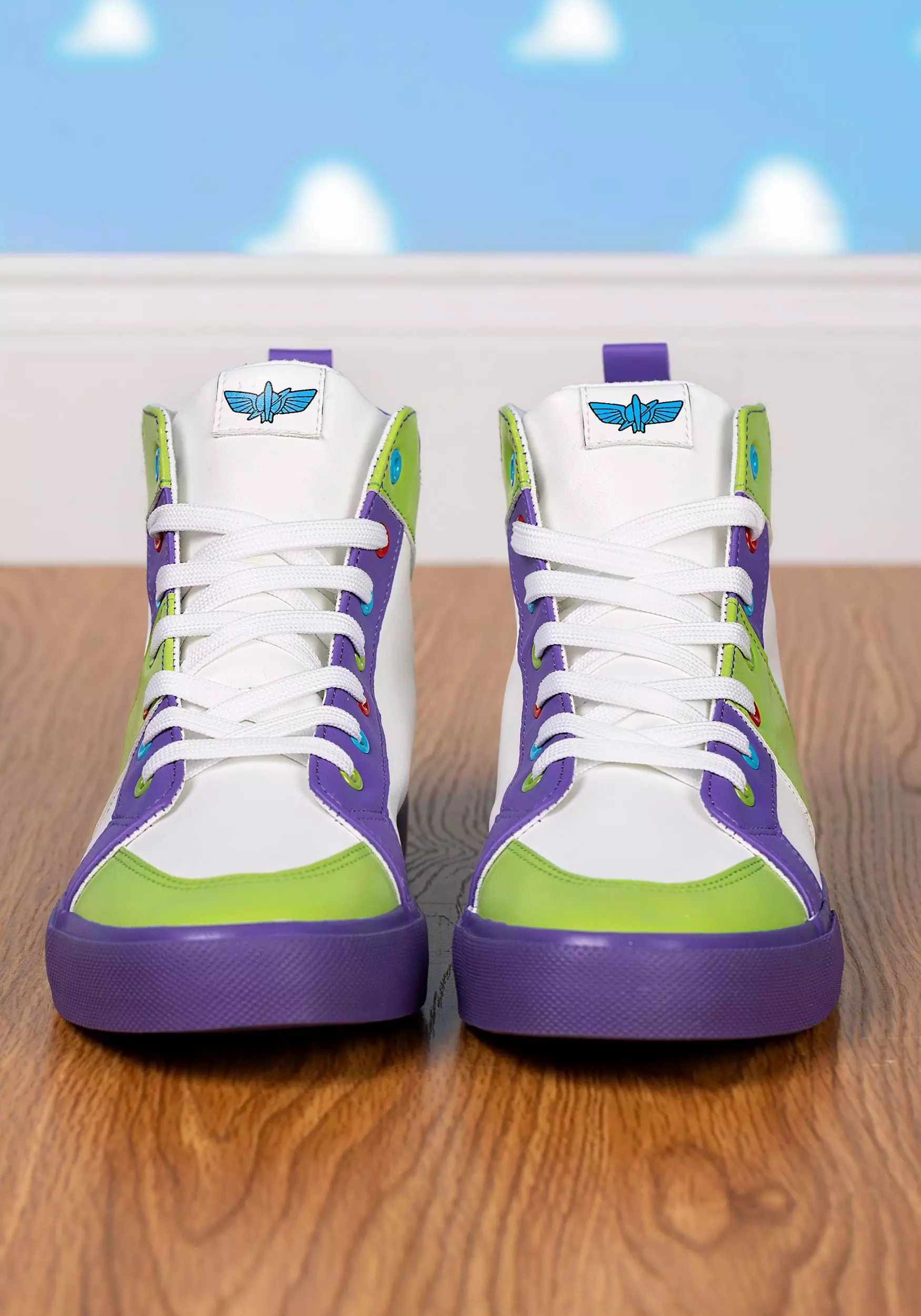 Ground Up Kid's Buzz Lightyear Youth High Top Shoes - Image 3
