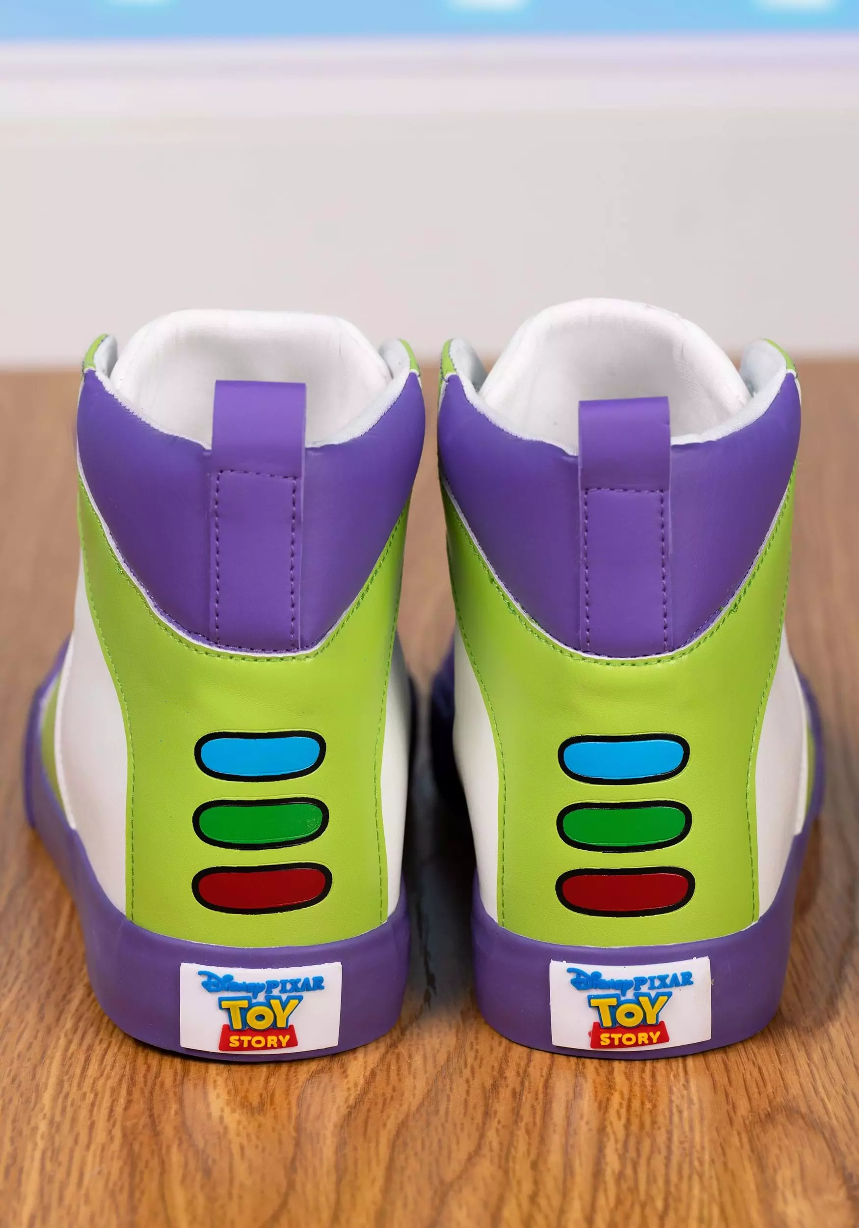 Ground Up Kid's Buzz Lightyear Youth High Top Shoes - Image 4