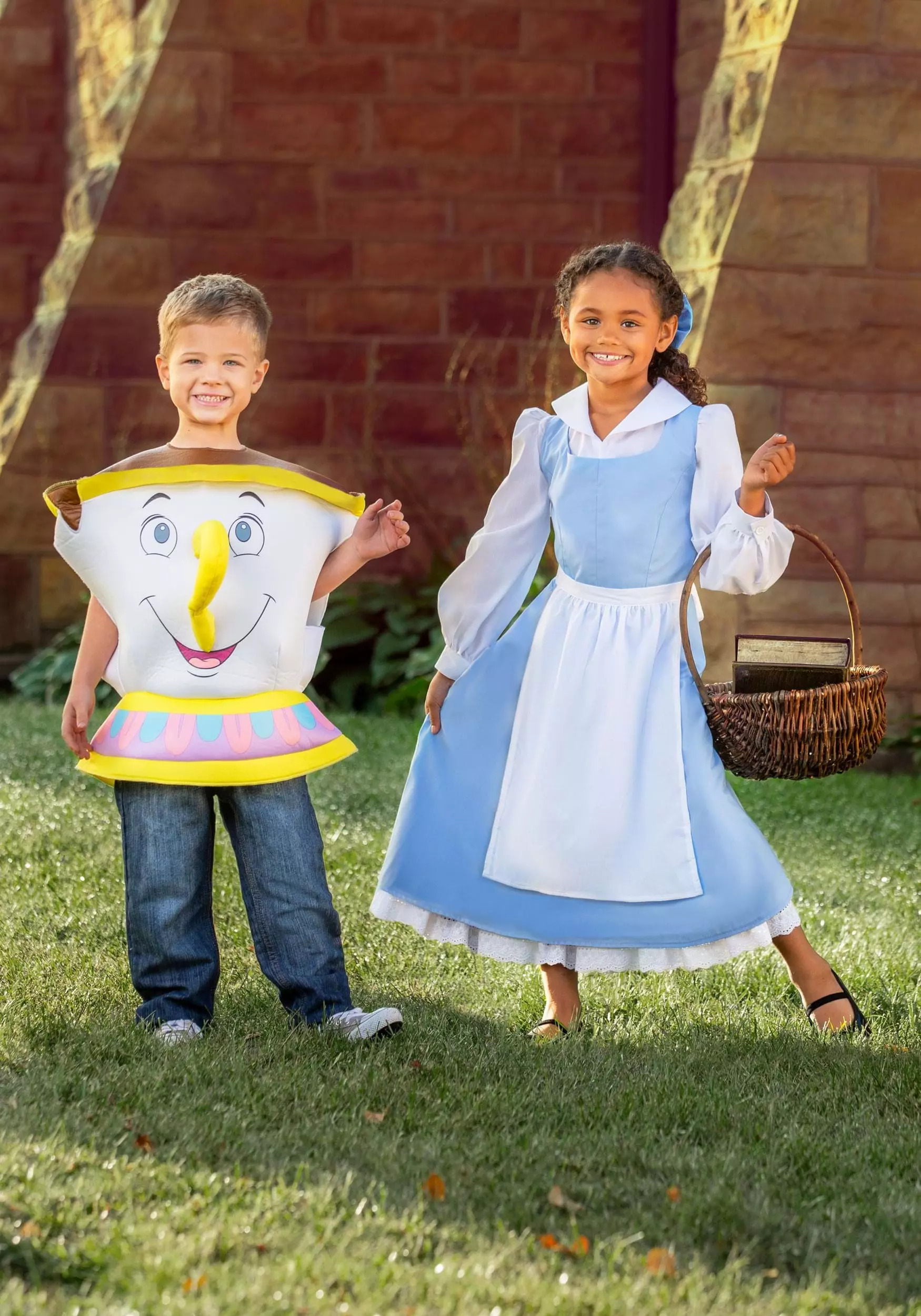 Fun Costumes Belle Blue Dress Costume For Kids From Disney's Beauty And The Beast - Image 2