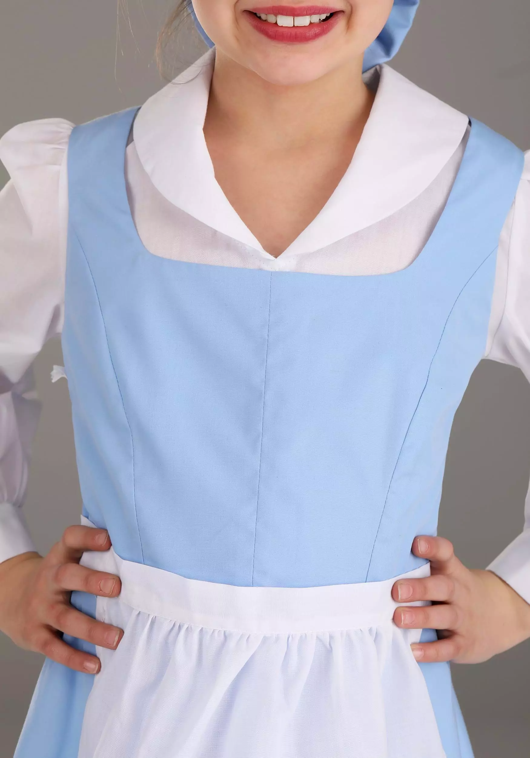 Fun Costumes Belle Blue Dress Costume For Kids From Disney's Beauty And The Beast - Image 7