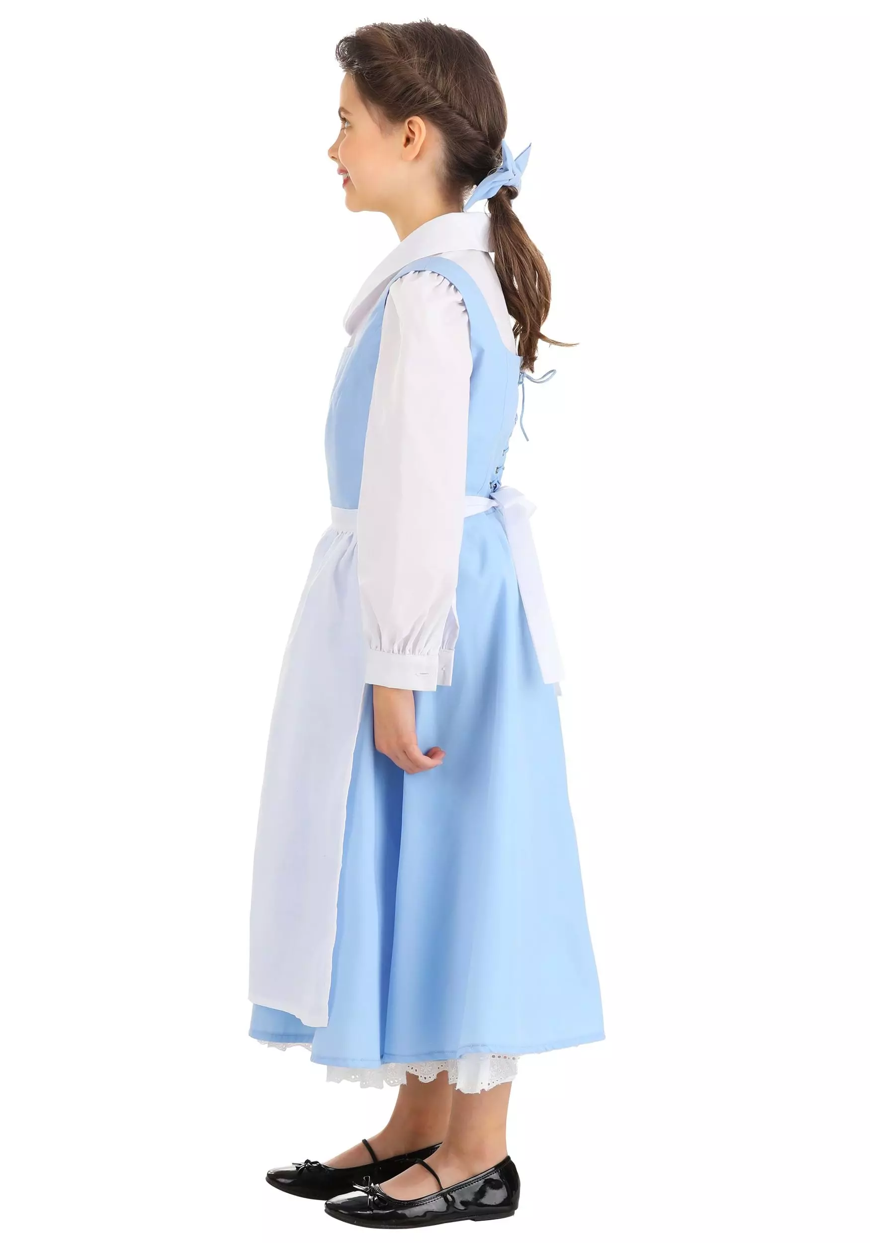 Fun Costumes Belle Blue Dress Costume For Kids From Disney's Beauty And The Beast - Image 5