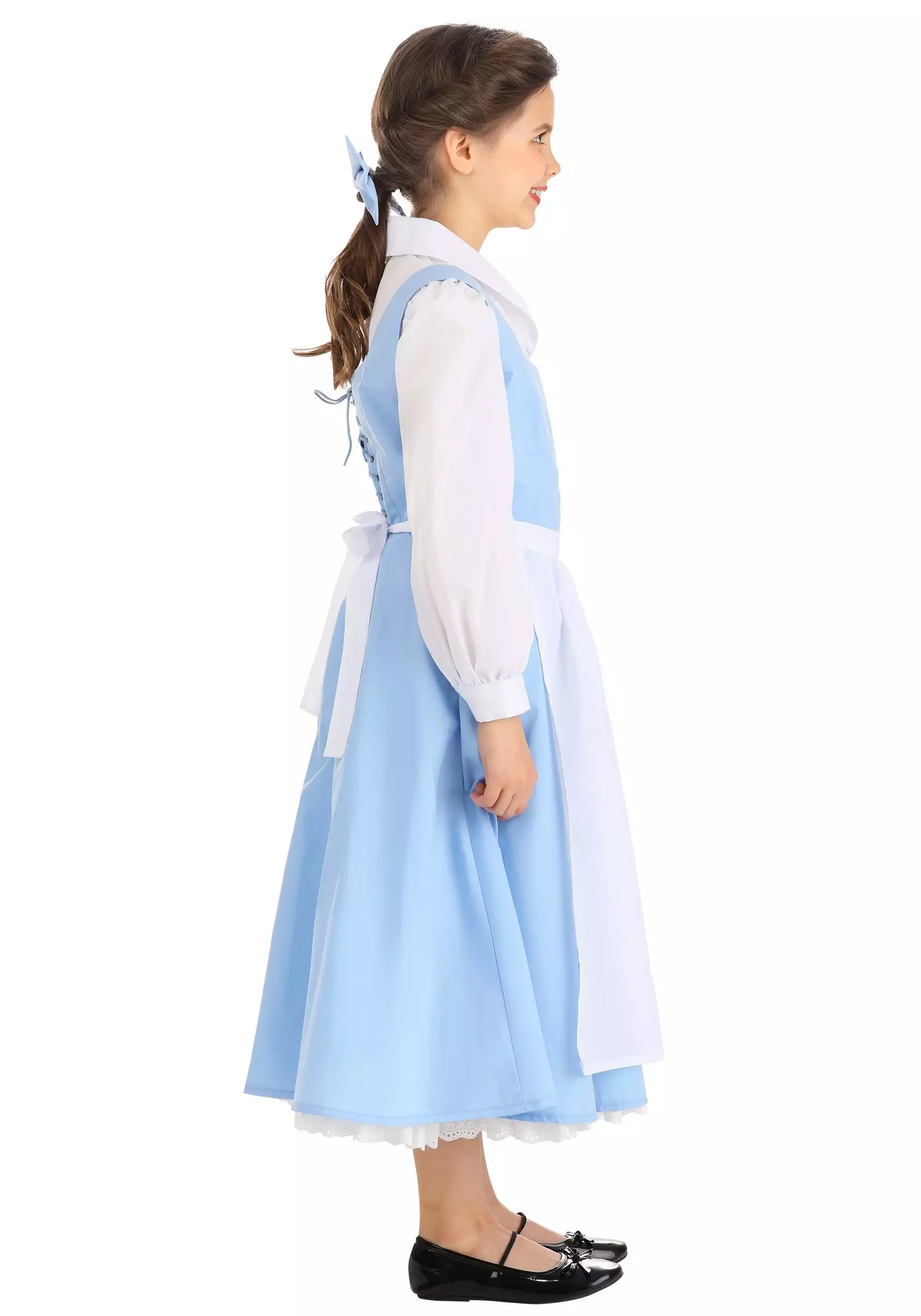 Fun Costumes Belle Blue Dress Costume For Kids From Disney's Beauty And The Beast - Image 6
