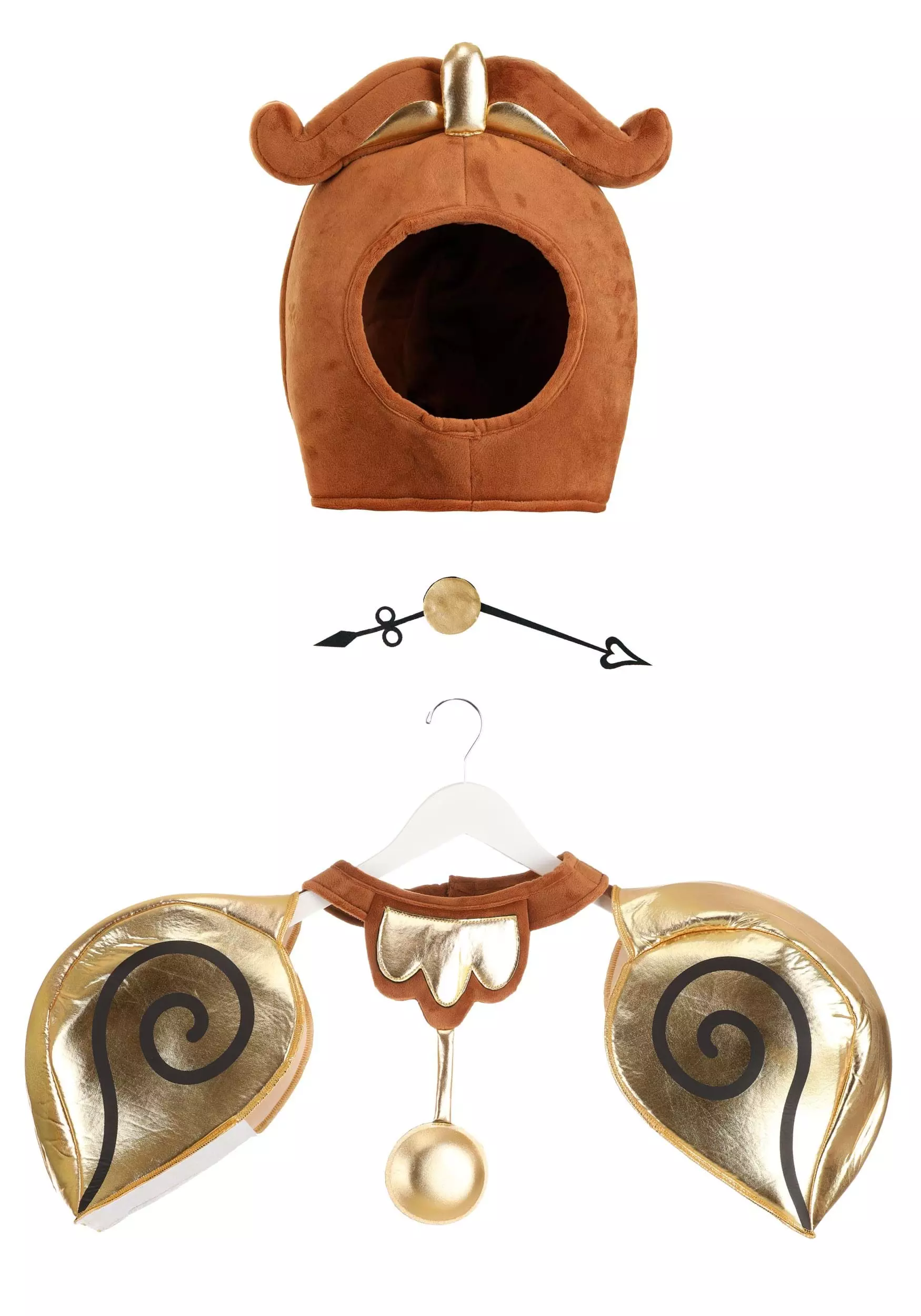 Guangzhou Fashion Travelling Goods Co. Ltd Cogsworth Adult Costume Kit - Image 7