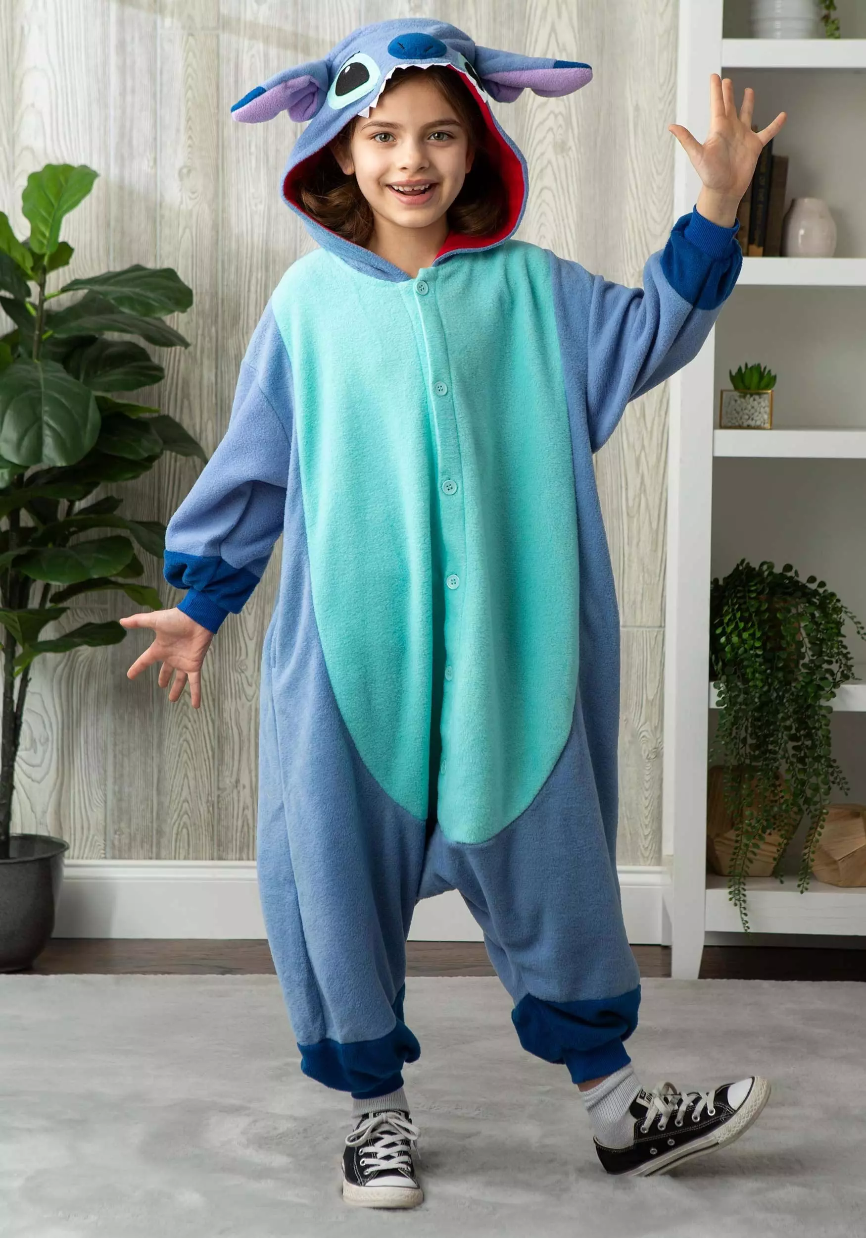 Sazac Disney Lilo And Stitch Kids Stitch Costume Kigurumi