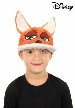 Elope Disney Zootopia Nick Wilde Fuzzy Baseball Cap For Kids