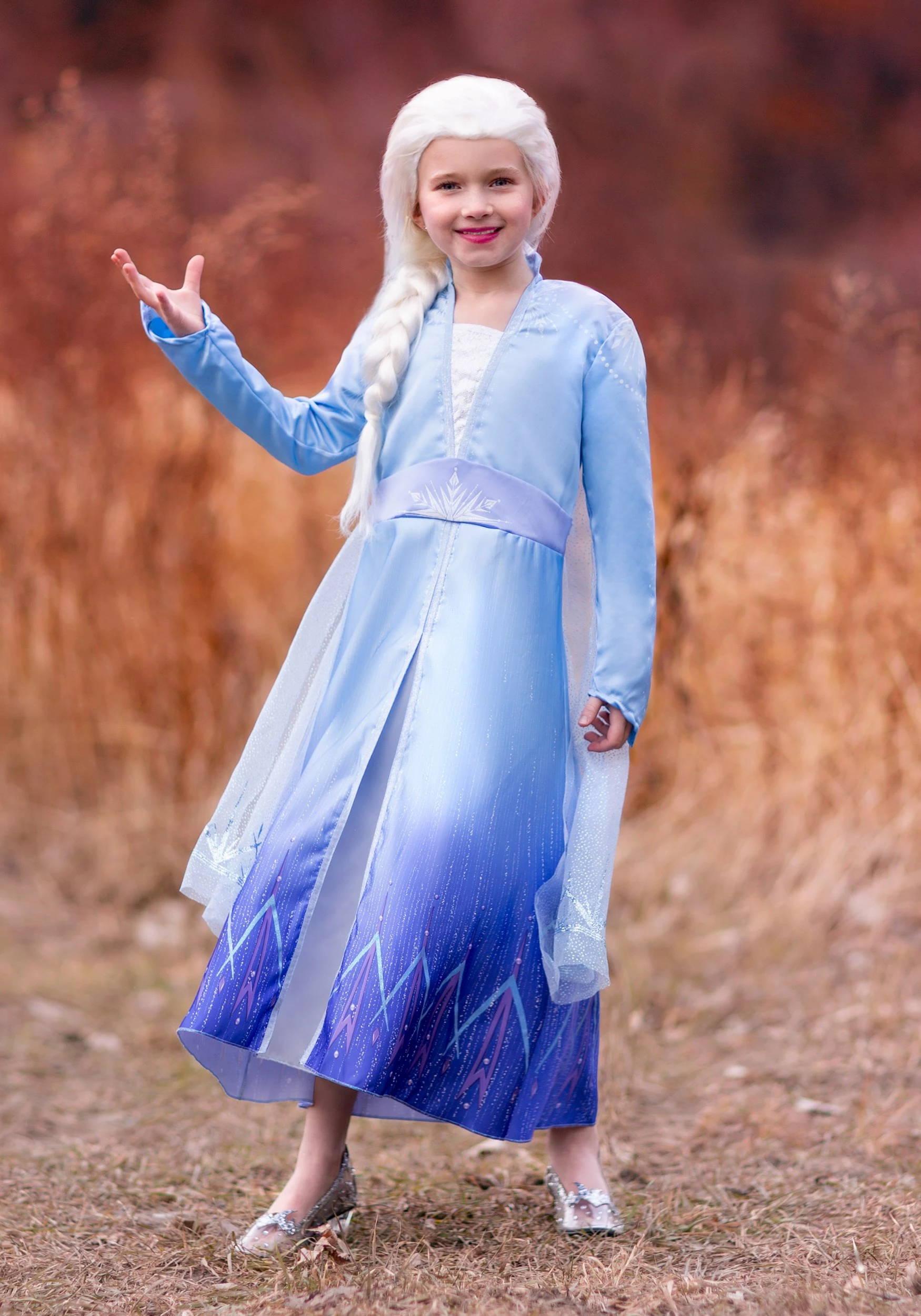 Disguise Frozen 2 Girls Elsa Prestige Costume - Image 2