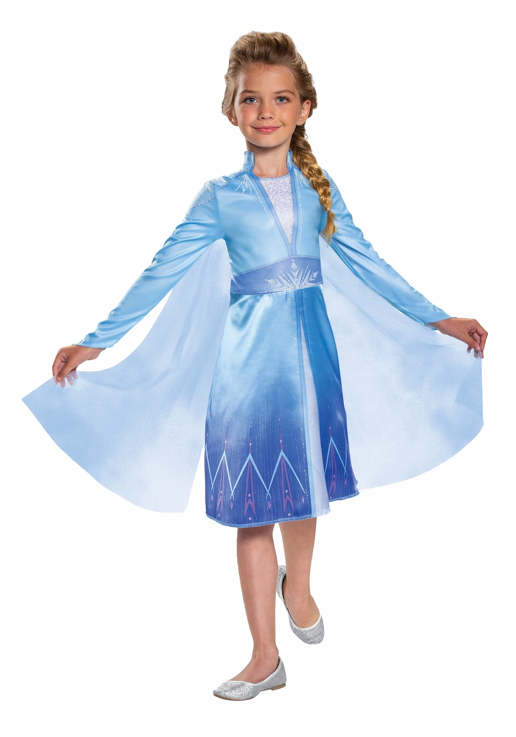 Disguise Frozen 2 Girls Elsa Classic Costume