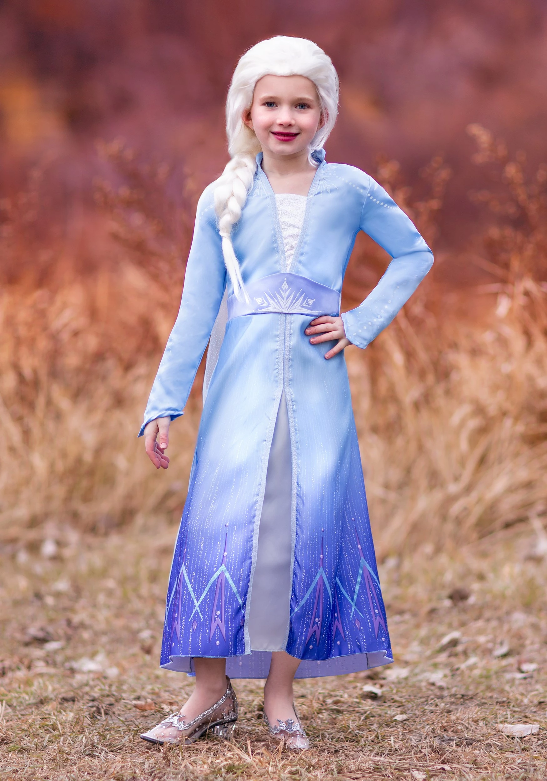 Disguise Frozen 2 Girls Elsa Prestige Costume