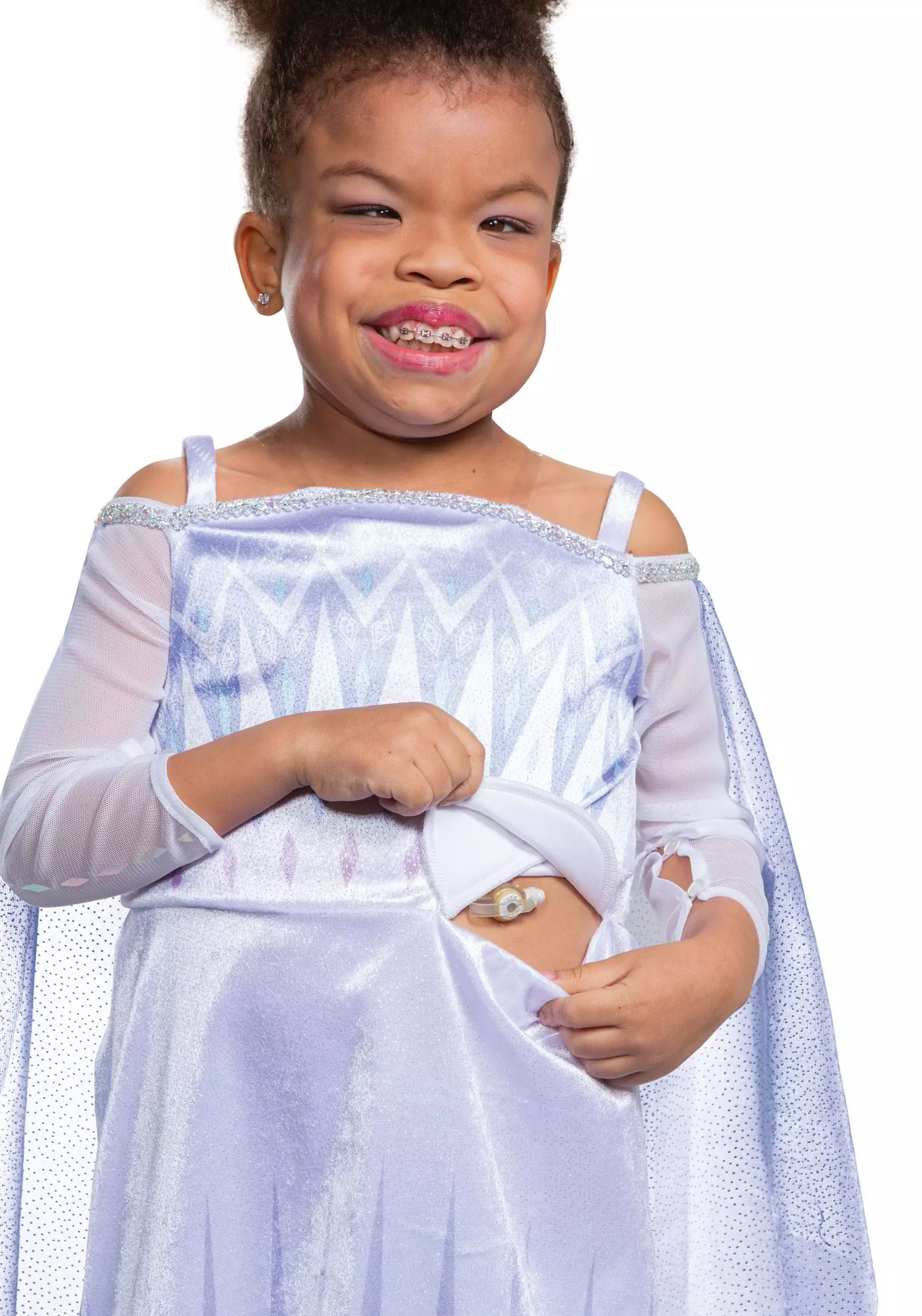 Disguise Frozen Elsa Kids Adaptive Costume - Image 3