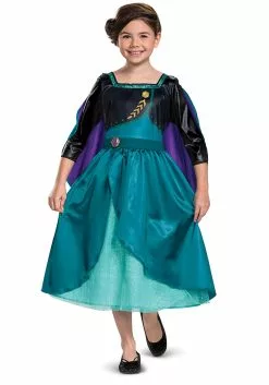 Disguise Frozen Queen Anna Classic Costume For Kids