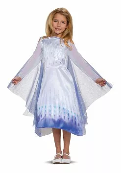 Disguise Frozen Snow Queen Elsa Classic Costume For Kids