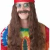 California Costume Collection Hippie Man Wig And Mustache