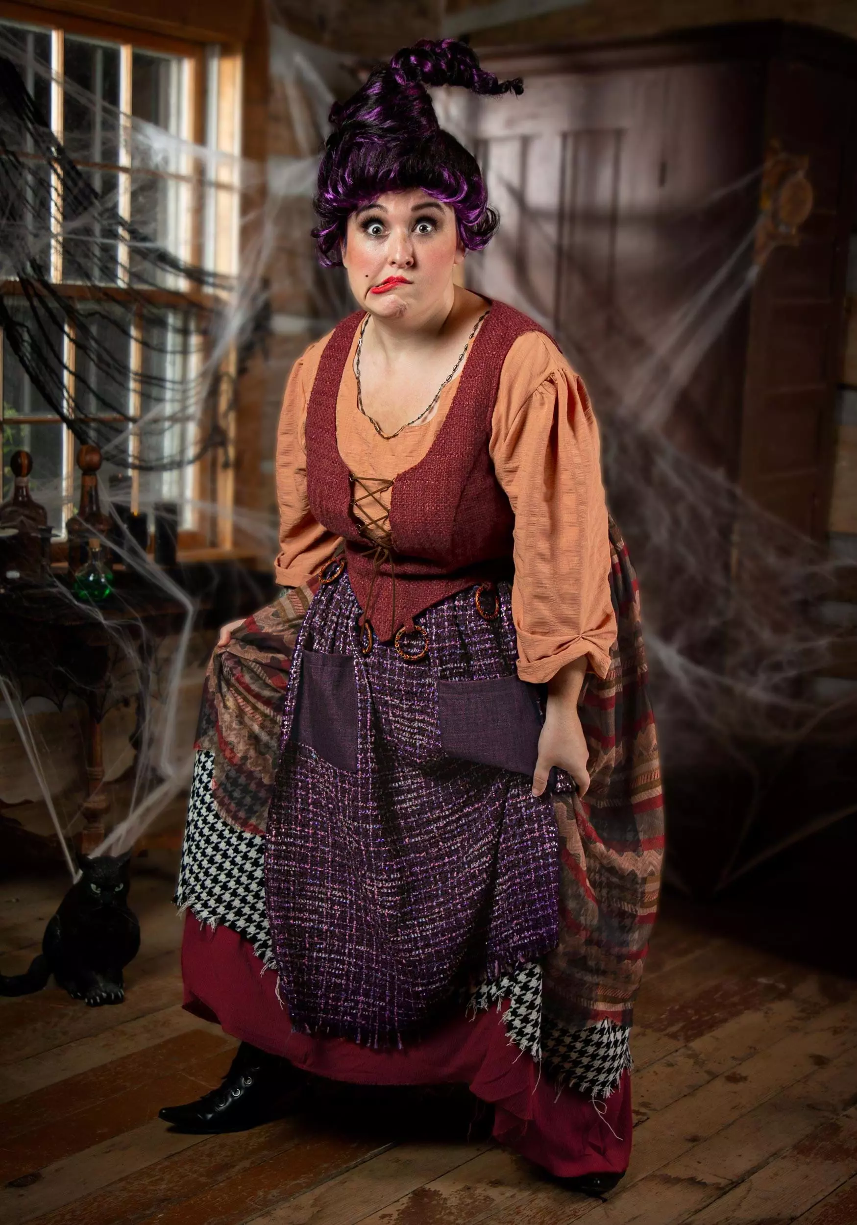Fun Costumes Mary Sanderson Costume For Plus Size Women From Disney’s Hocus Pocus - Image 2