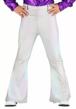 Fun Costumes Holographic Disco Kid's Pants