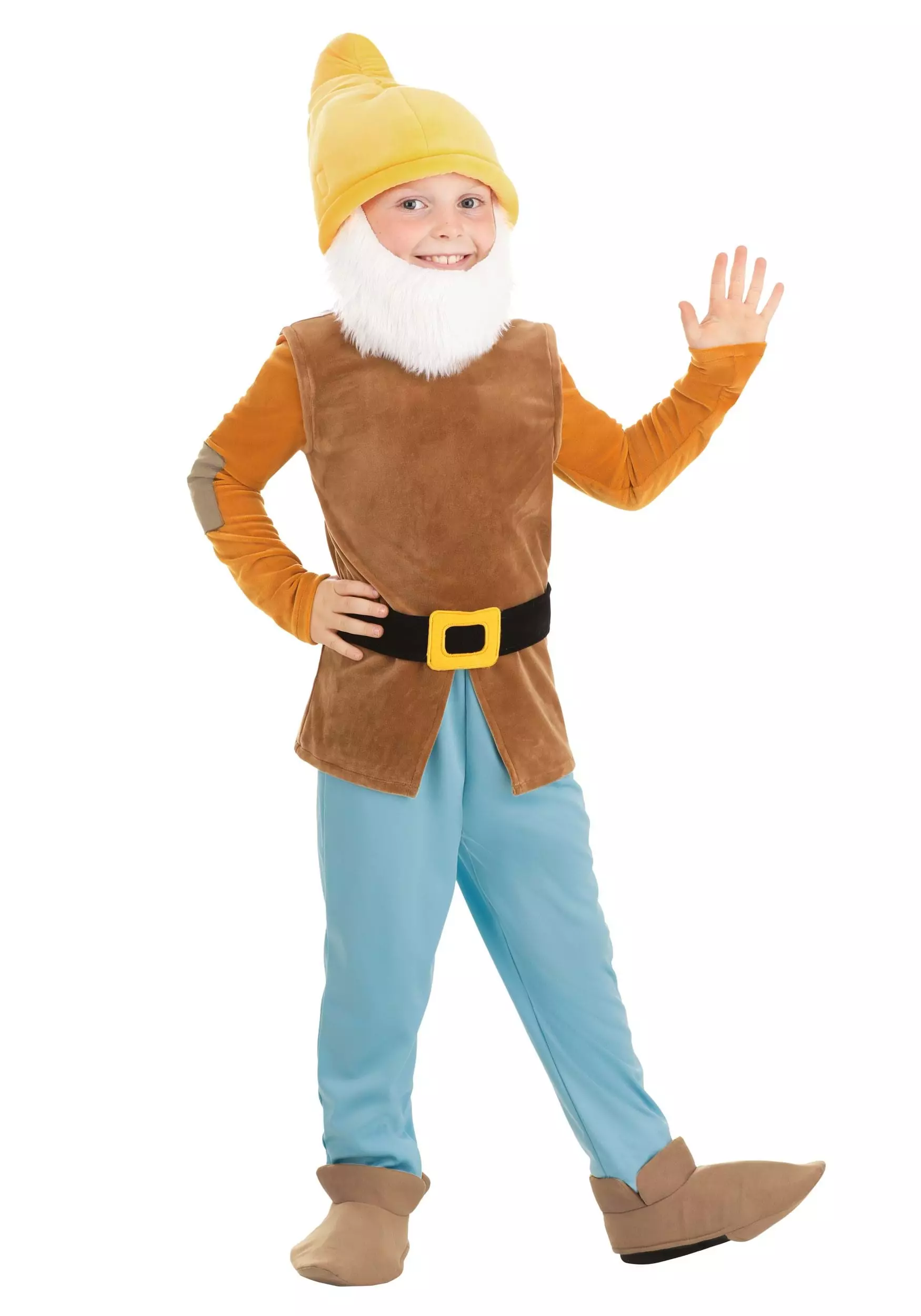 Fun Costumes Disney Happy Dwarf Costume For Kids - Image 2