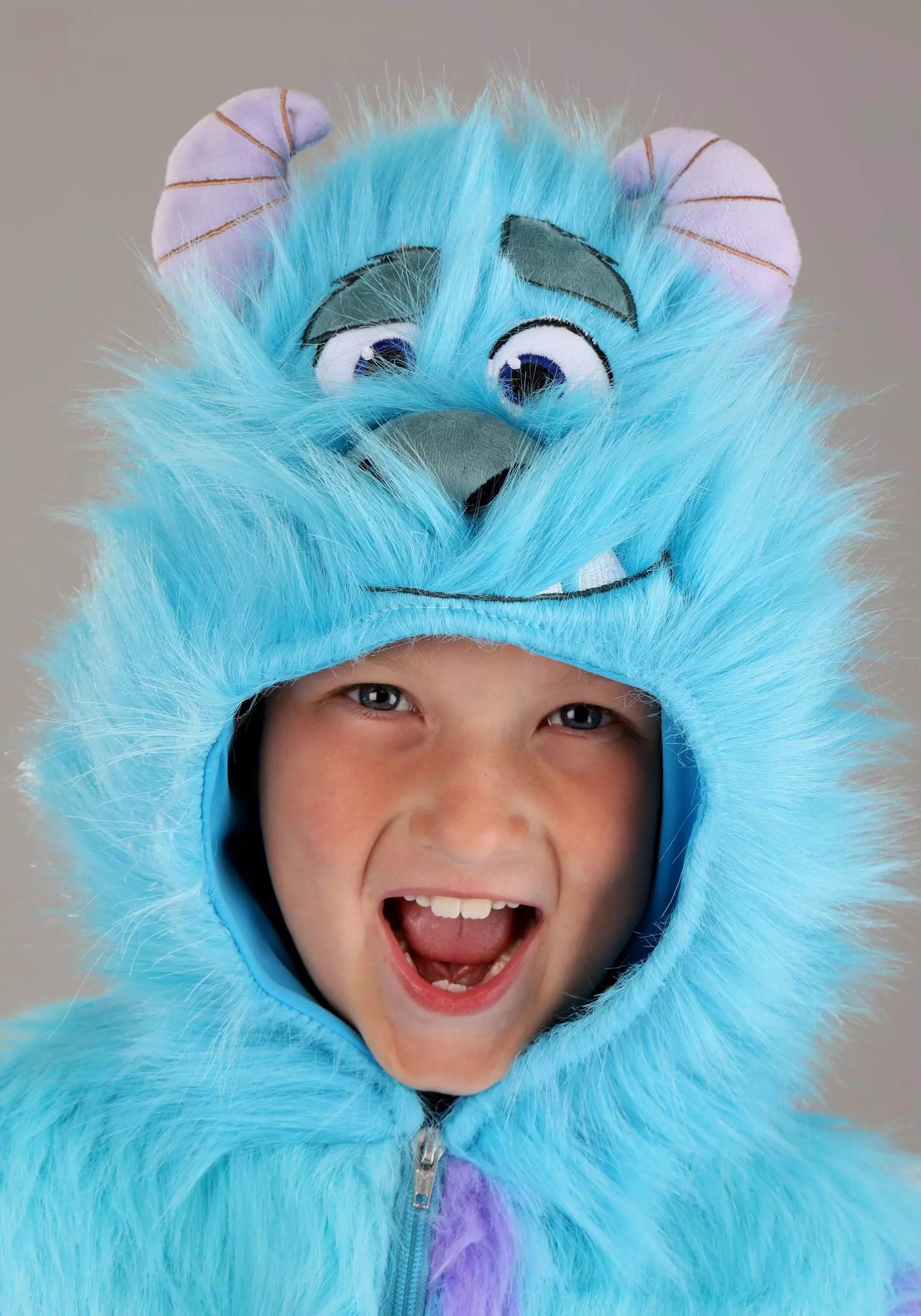 Zhenjiang Lian Yew Every Age Garment Accessories A Disney Hooded Monsters Inc Sulley Costume For Kid's - Image 2
