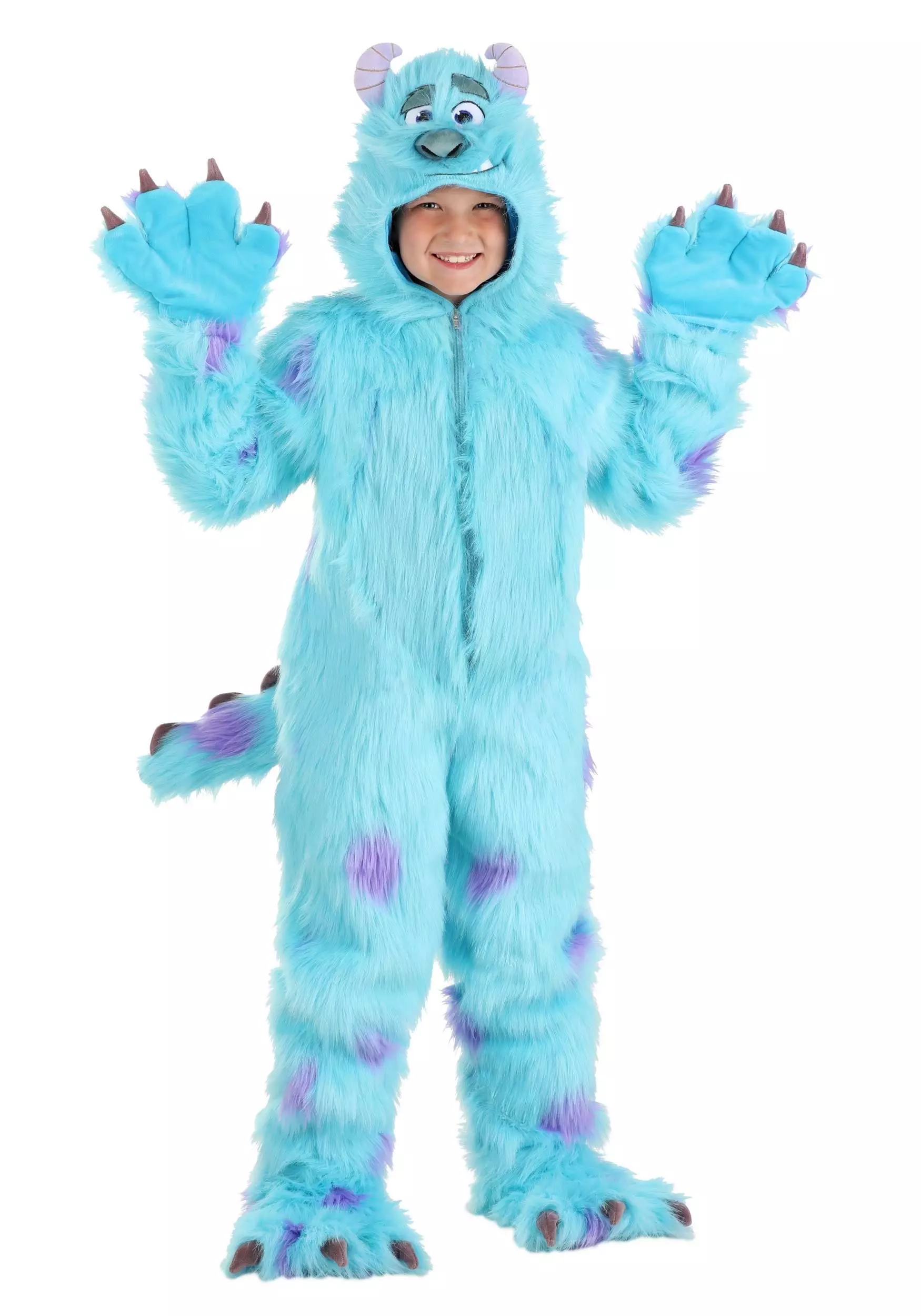 Zhenjiang Lian Yew Every Age Garment Accessories A Disney Hooded Monsters Inc Sulley Costume For Kid's - Image 8