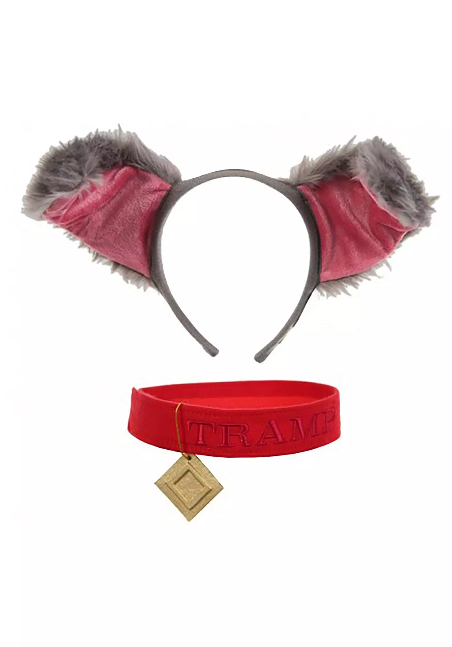 Elope Disney Lady & The Tramp Tramp Headband & Collar Kit - Image 2