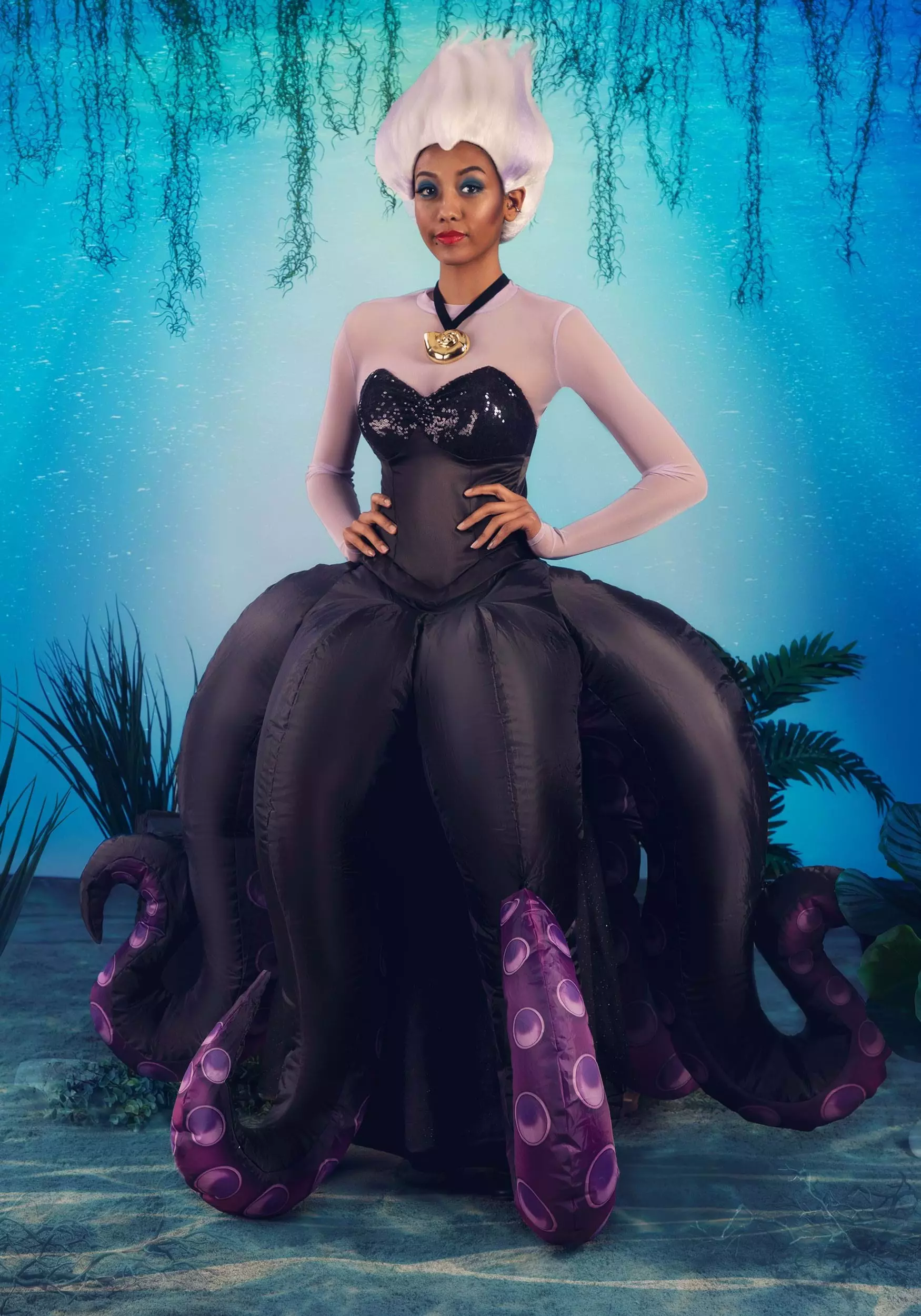Disguise Limited Prestige Little Mermaid Ursula Women's Costume - Image 2