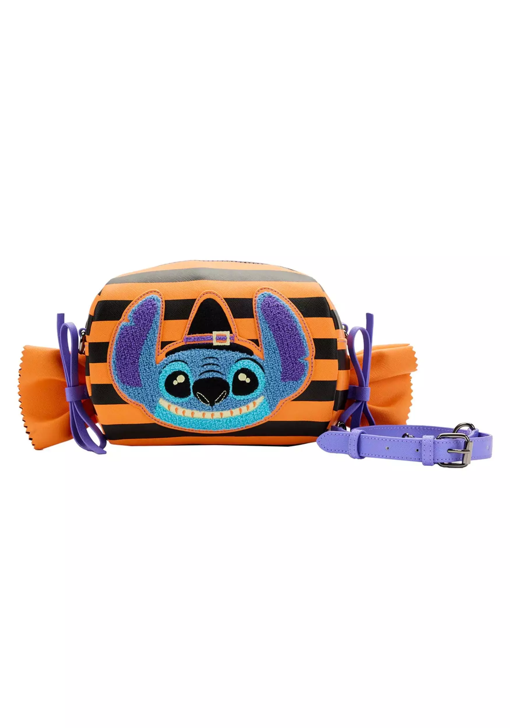 Lilo And Stitch Disney Loungefly Striped Halloween Bag