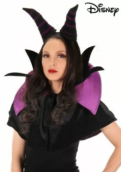 Elope Maleficent Adult Headband And Collar Set