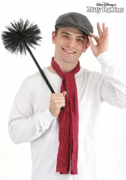 Yao Hats Mary Poppins Bert Hat, Scarf & Brush Accessory Kit