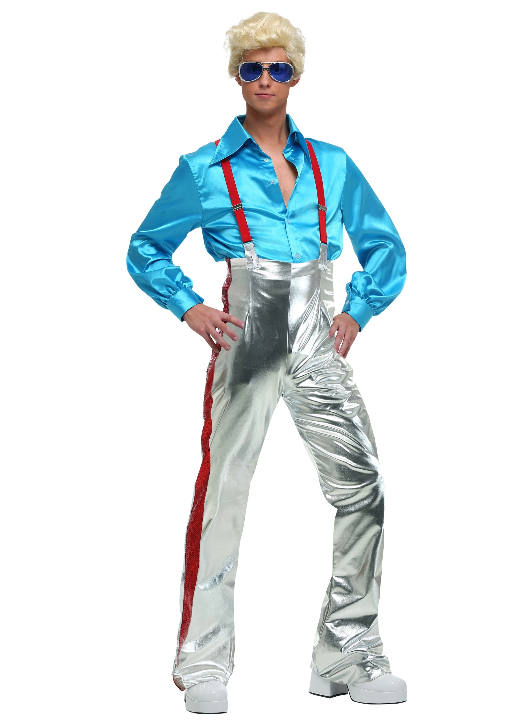 Fun Costumes Men's Funky Disco Plus Size Costume - Image 3