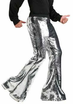 Fun Costumes Men's Reversible Sequin Disco Pants