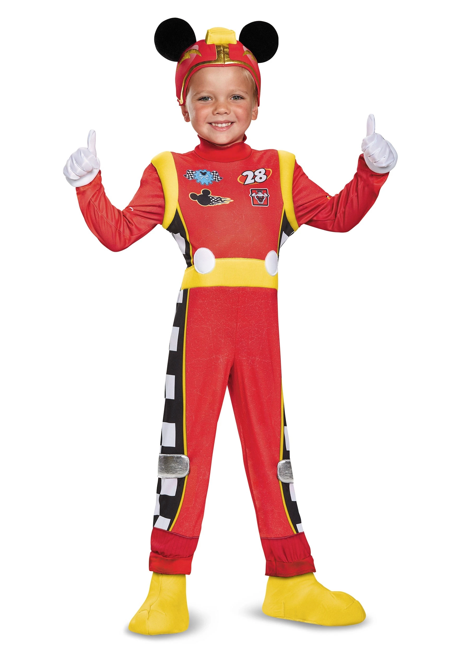 Disguise Mickey Roadster Deluxe Toddler Costume For Boys
