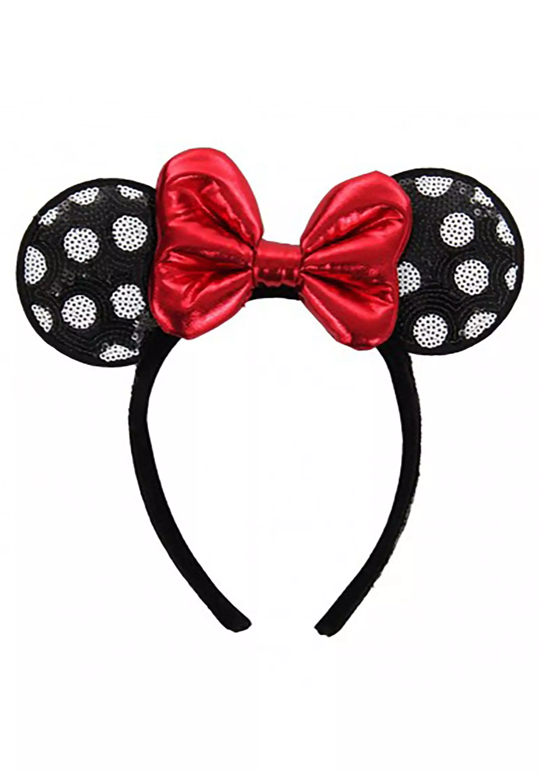 Elope Disney Minnie Mouse Sequined Ears Headband - Image 2