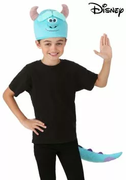 Elope Disney Monsters Inc Sulley Soft Costume Hat And Tail Kit For Kids