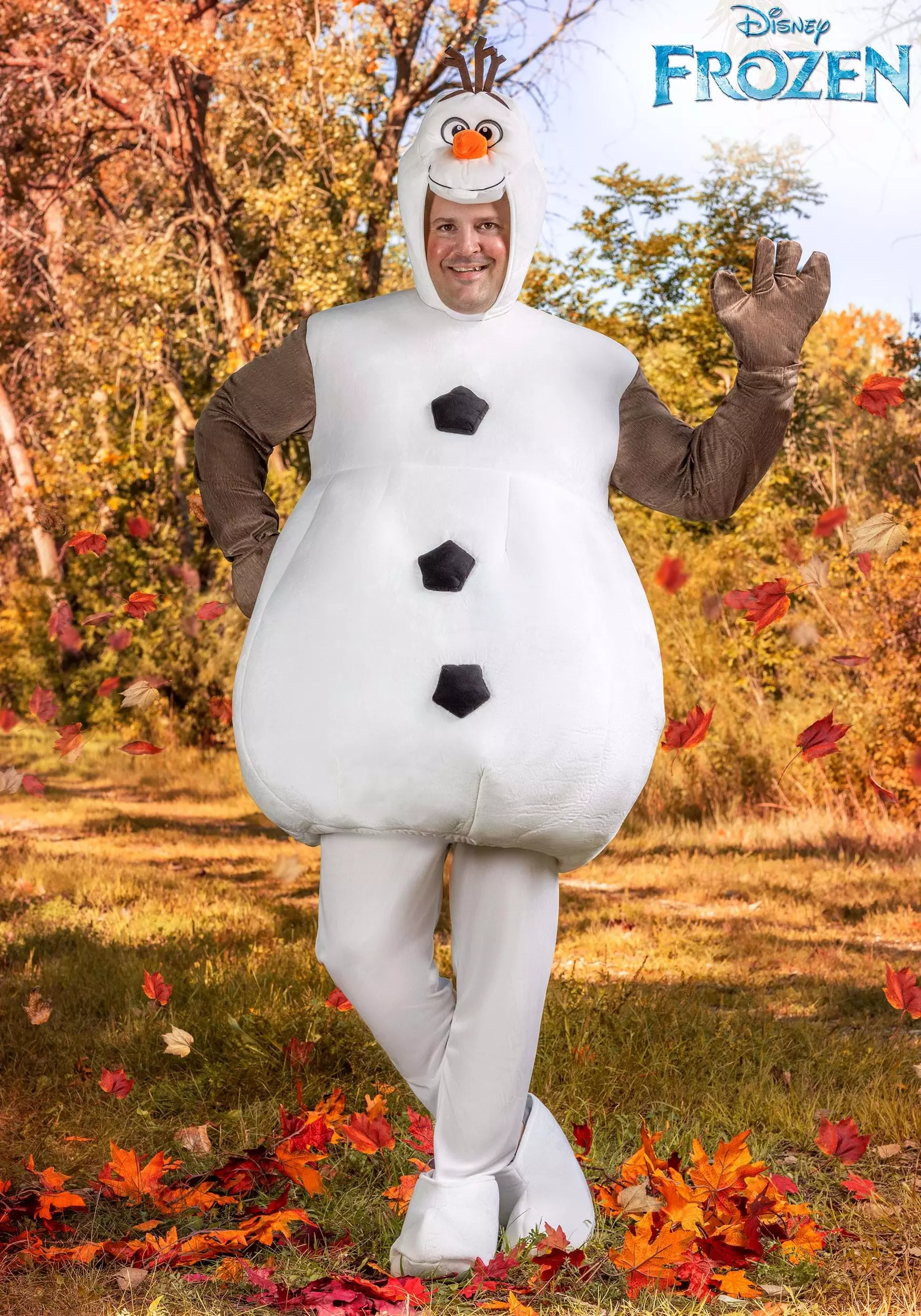 M&R TOY CO., LTD Disney Plus Size Olaf Frozen Costume
