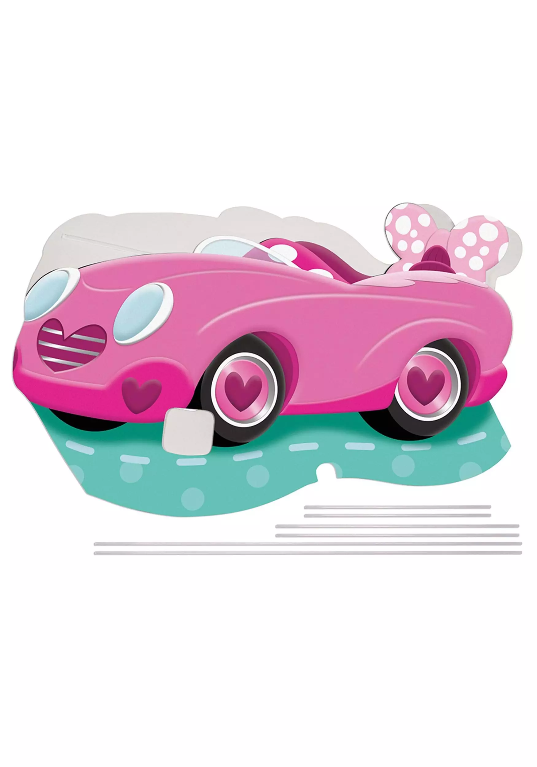 Disguise Adaptive Pink Minnie Wheelchair Cover Costume - Image 2