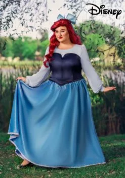 Armada Disney Plus Size Little Mermaid Ariel Costume Dress For Women