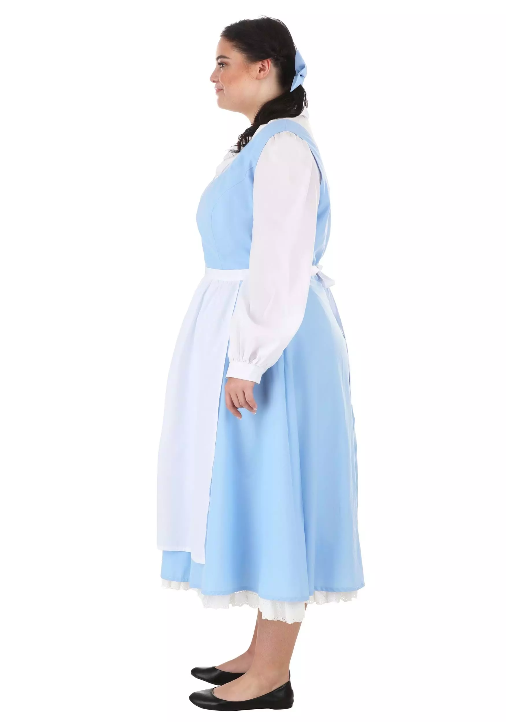 Fun Costumes Belle Blue Dress Costume For Plus Size Women From Disney's Beauty And The Beast - Image 4