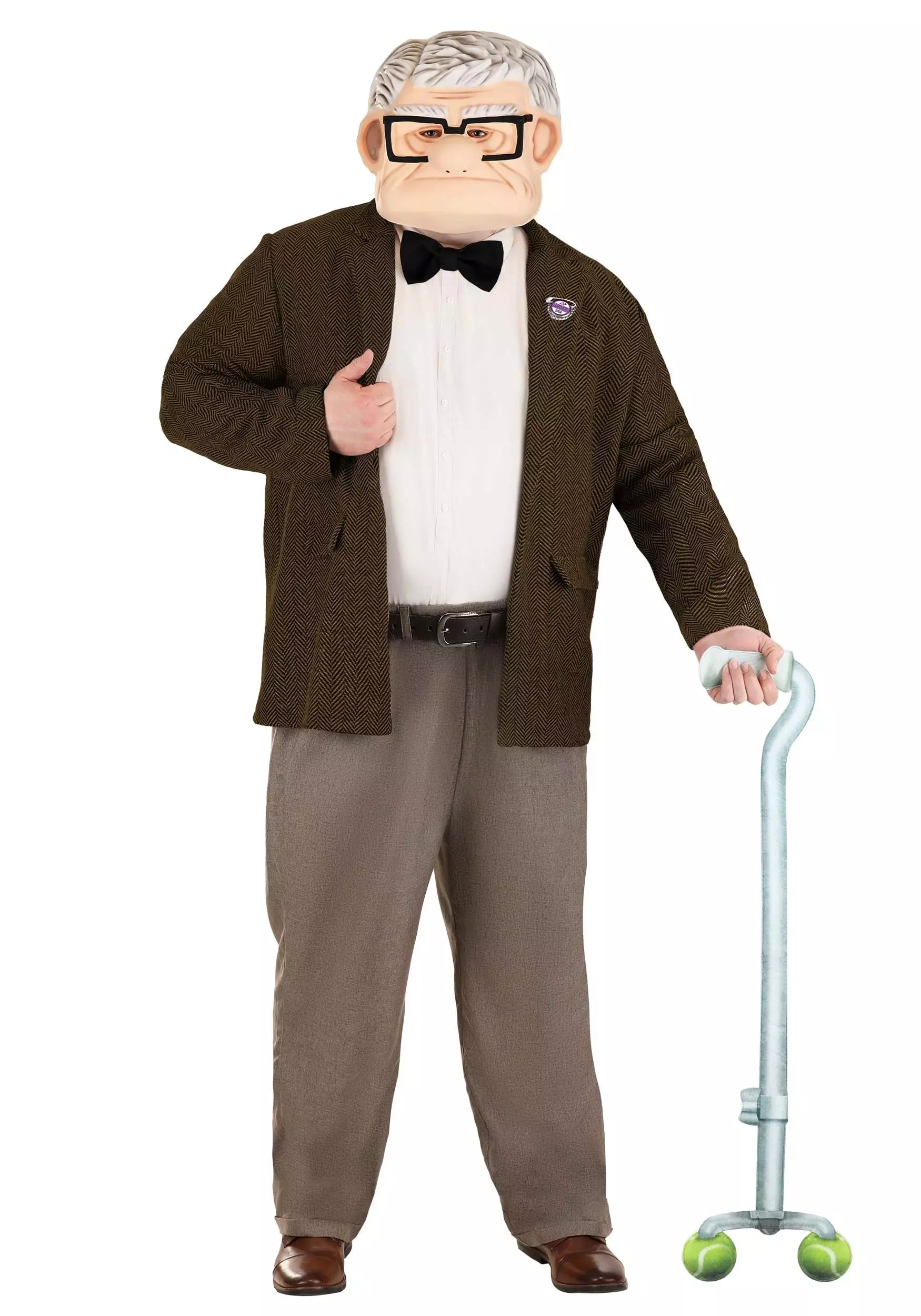 Fun Costumes Plus Size Carl Disney UP Costume For Men - Image 10