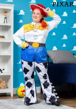 Fun Costumes Plus Size Deluxe Disney Toy Story Women's Jessie Costume
