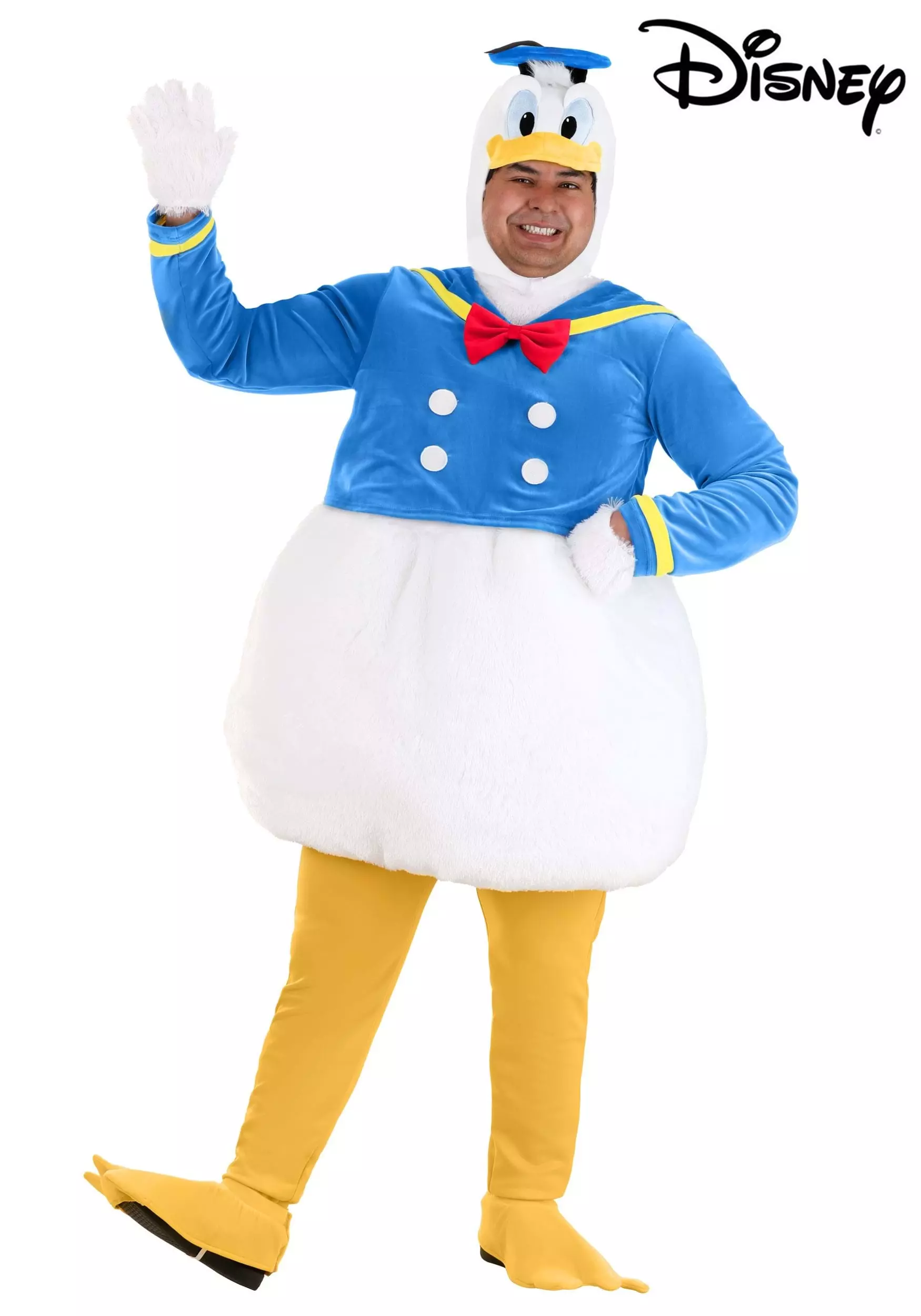 Fun Costumes Men's Plus Size Donald Duck Costume - Image 4