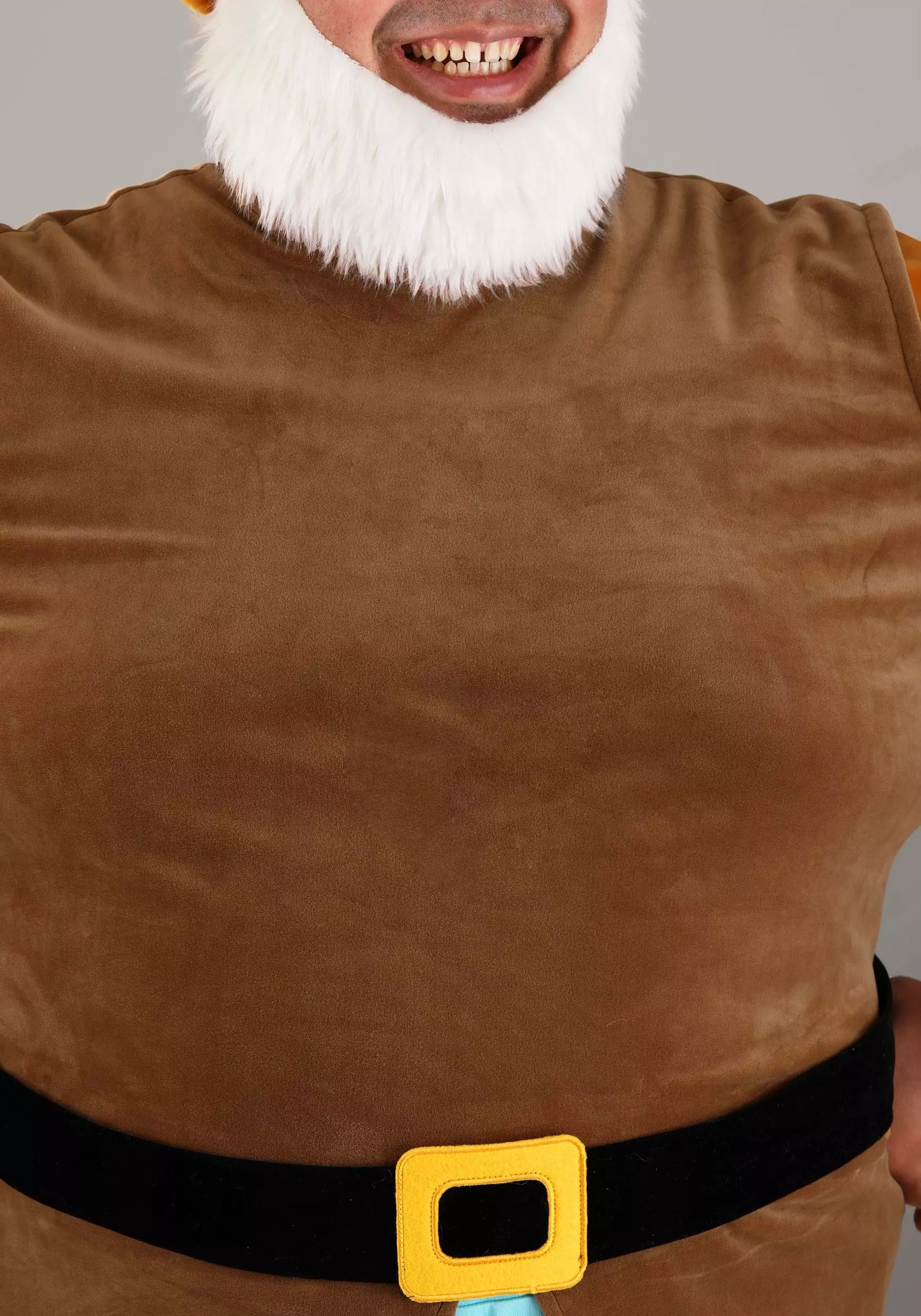 Fun Costumes Plus Size Disney Snow White Happy Dwarf Costume For Men - Image 3